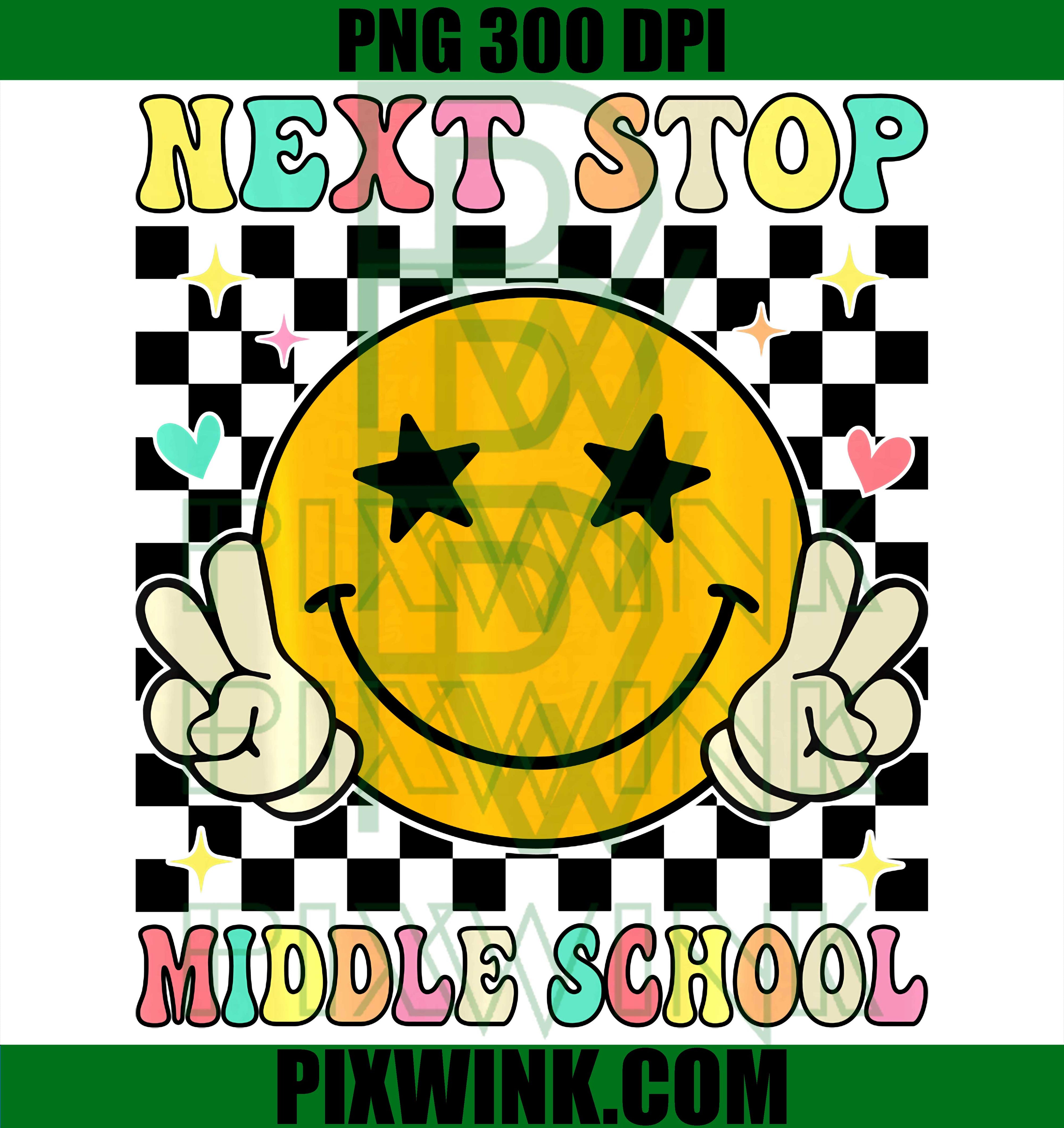 Next Stop Middle School PNG, Elementary School Graduation PNG