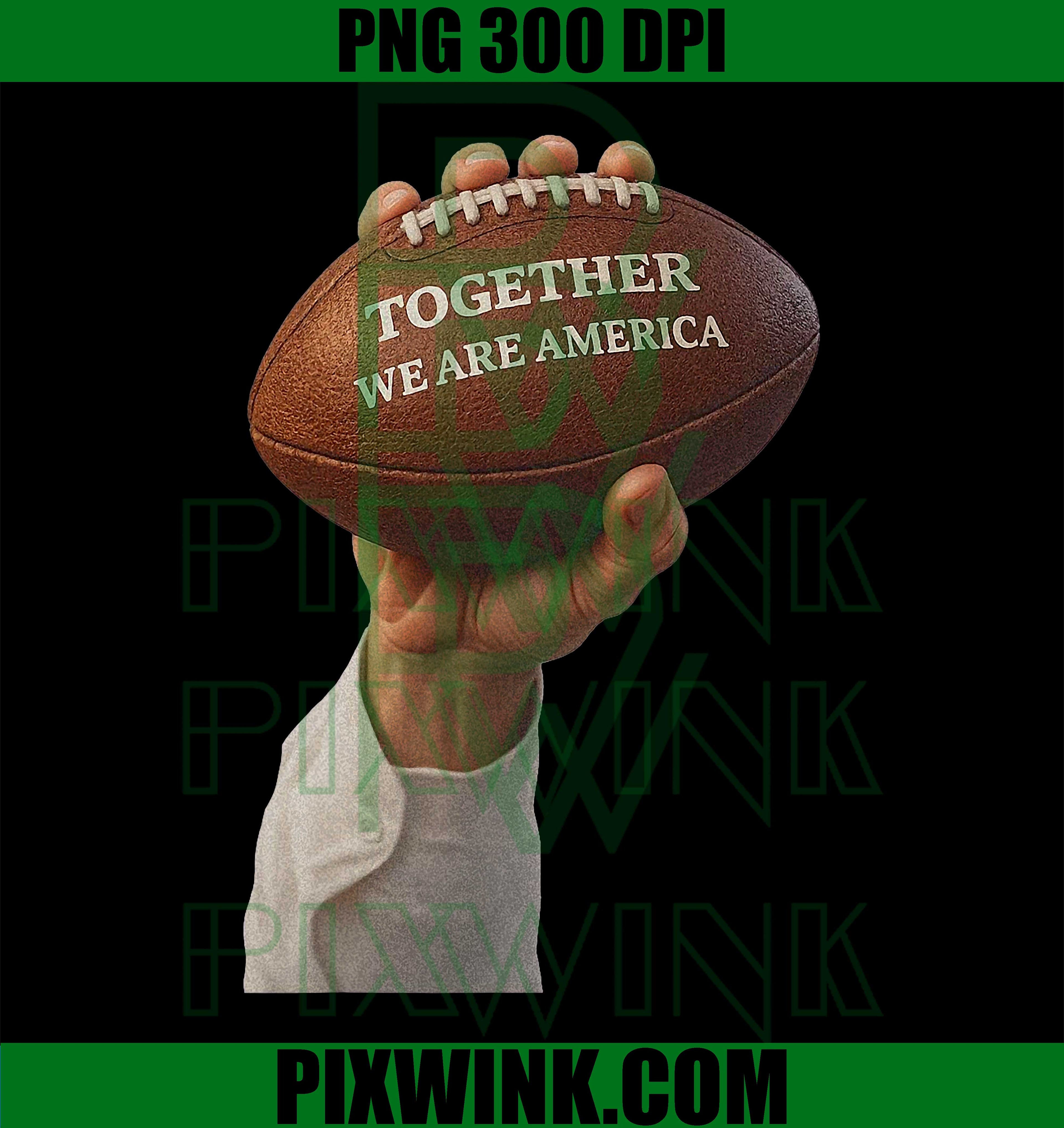Vintage Together We Are America PNG, Patriotic America Unity Design PNG
