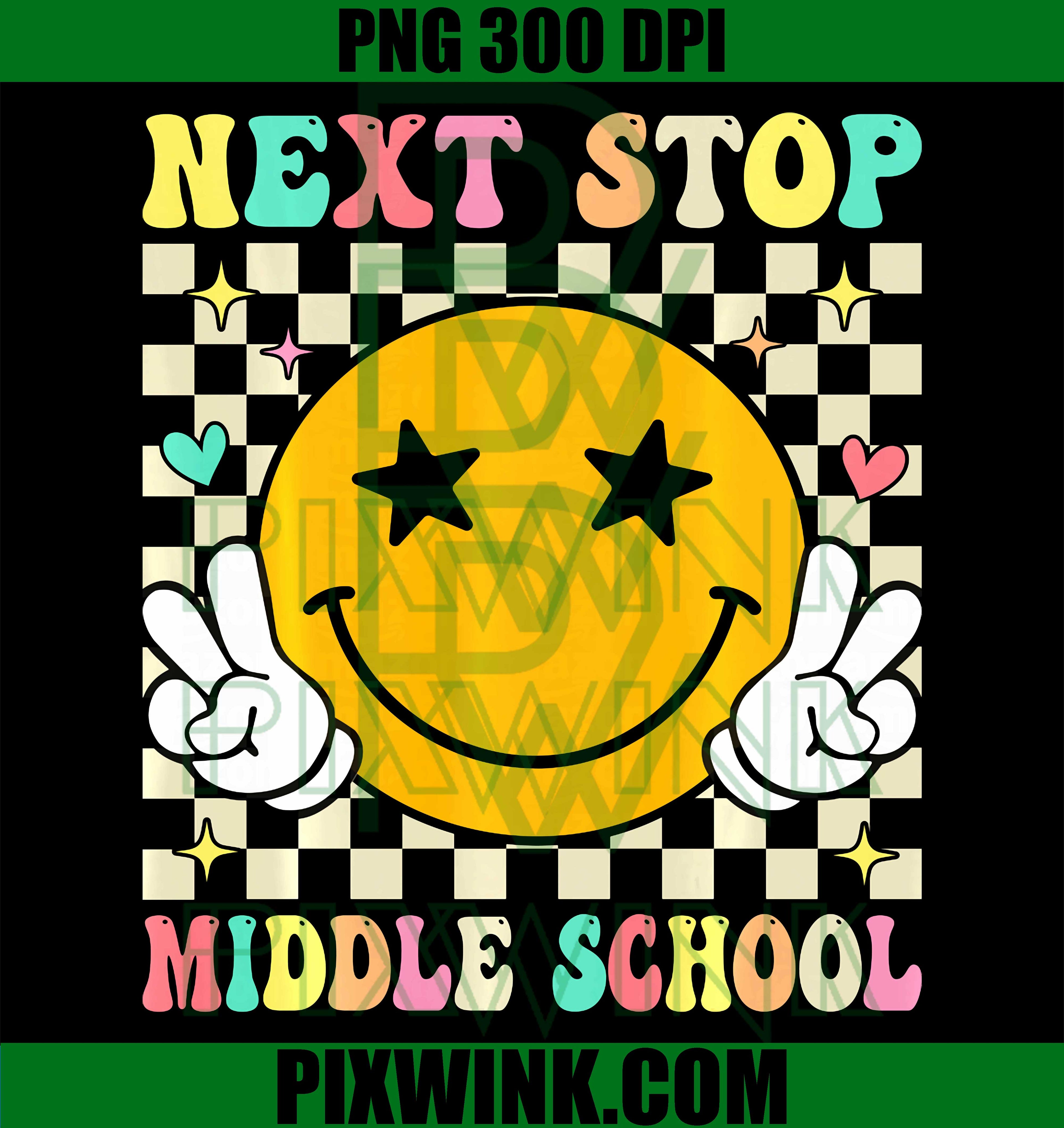 Next Stop Middle School PNG, Elementary Graduation School PNG