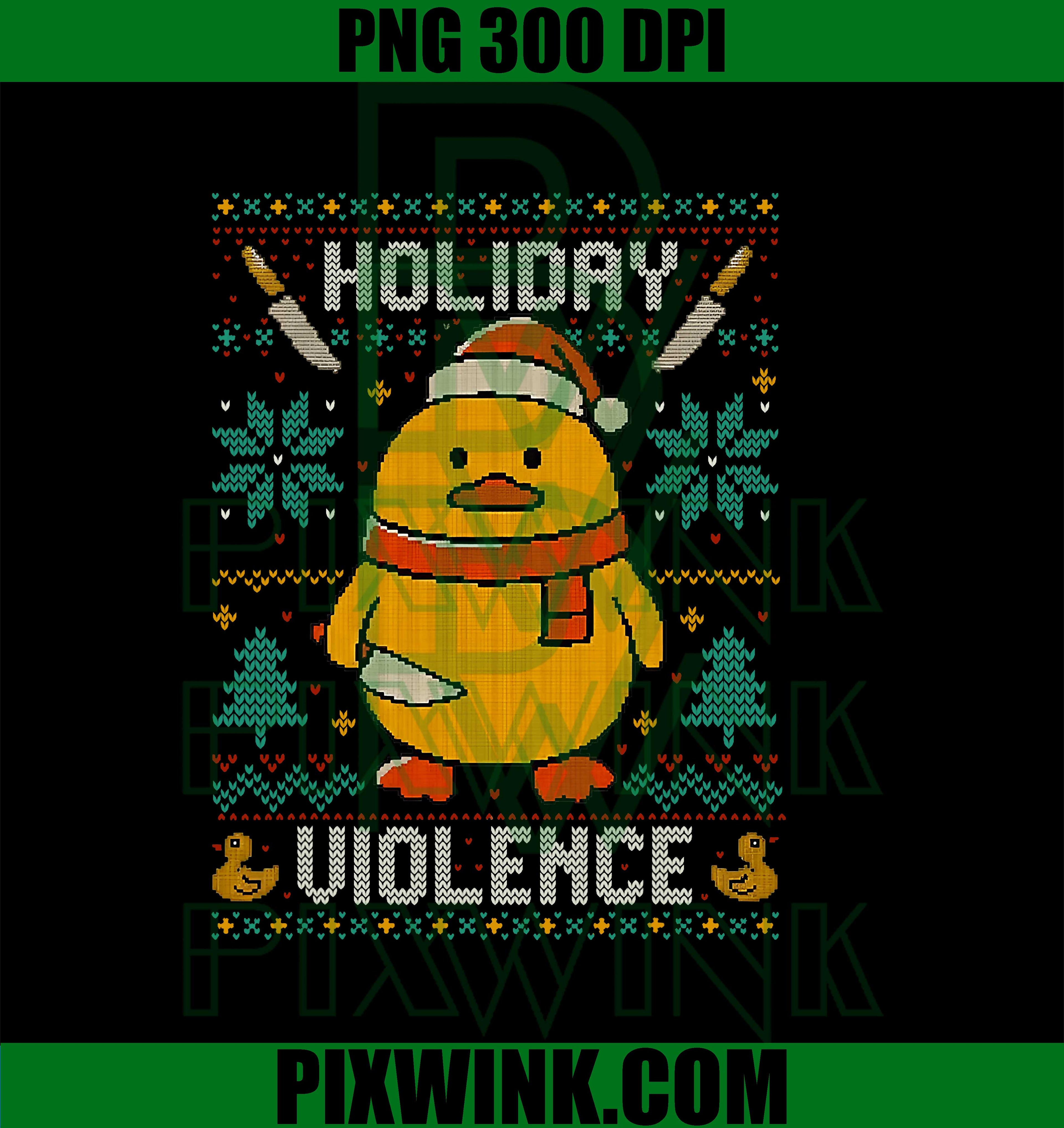 Holiday Violence Duck Ugly Christmas PNG
