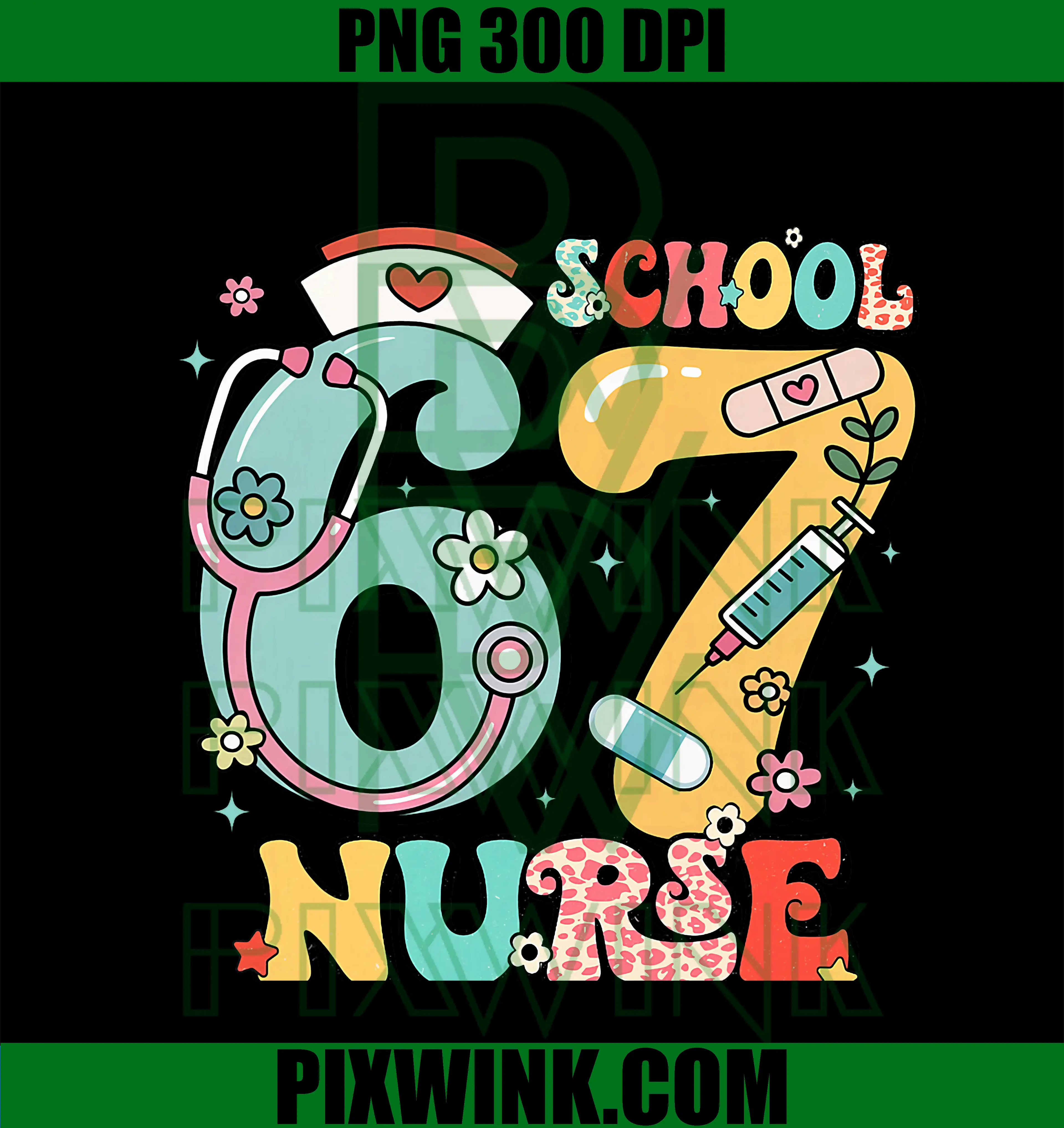 67 Meme Funny School Nurse PNG, Funny Nurse 67 Meme PNG, Doctor Nursing Six Seven PNG