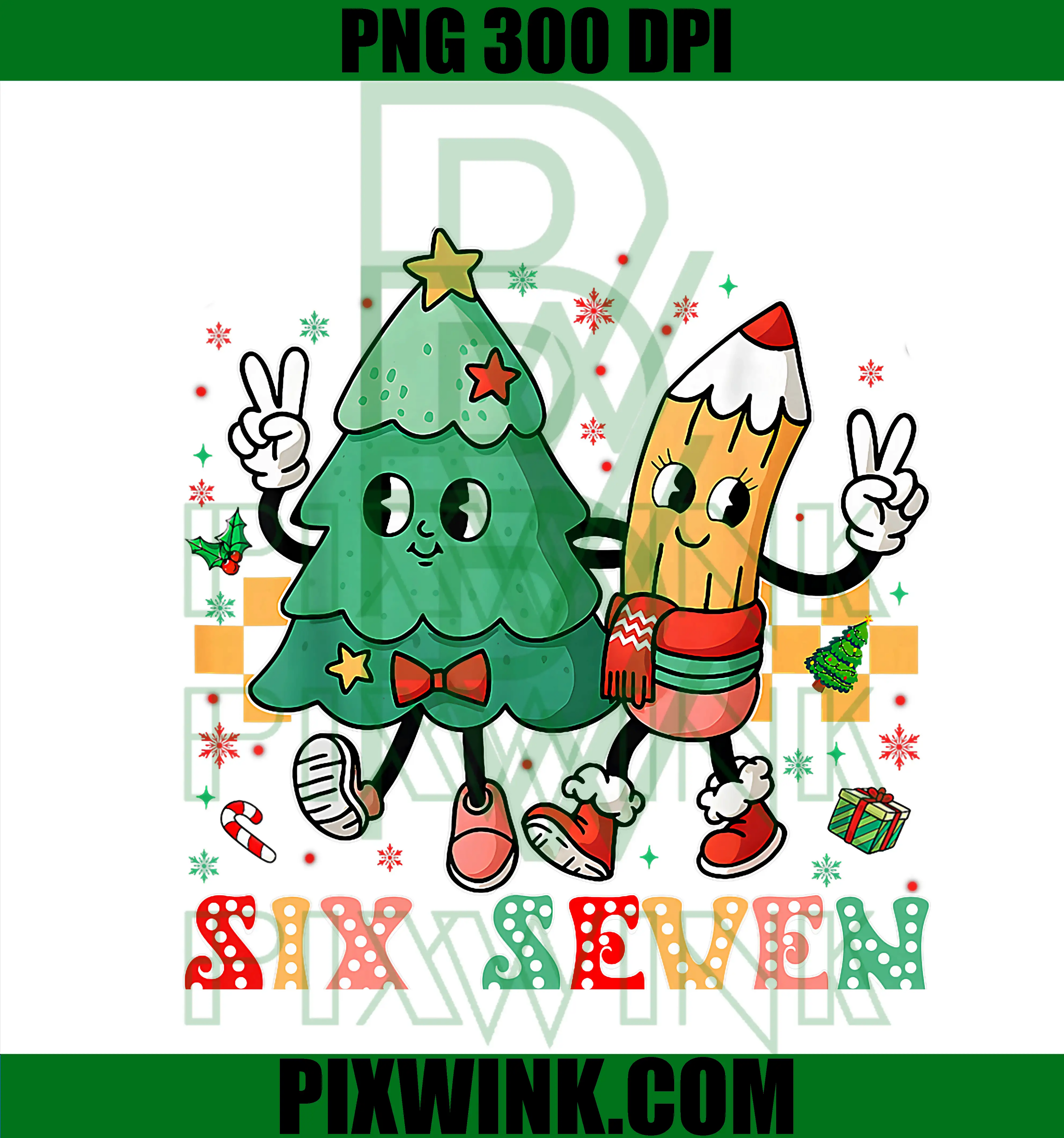  67 Meme Six Seven Christmas Teacher PNG, 67 Shirt for Teachers PNG