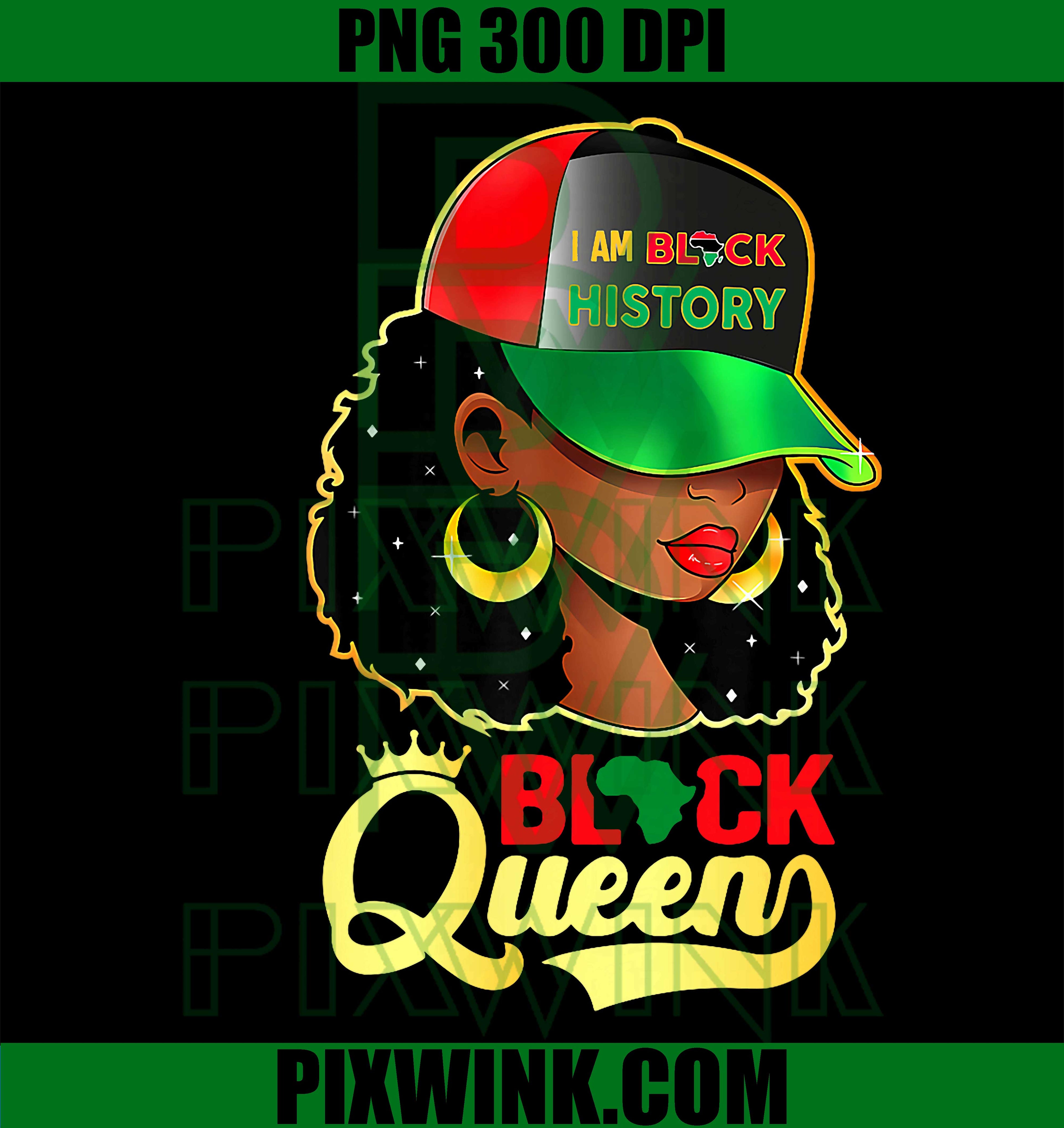 Black Queen PNG, Black History Month PNG, African American Women PNG