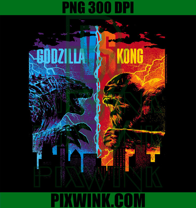 Monsterverse Godzilla Kong PNG, Official Licensed Youth PNG