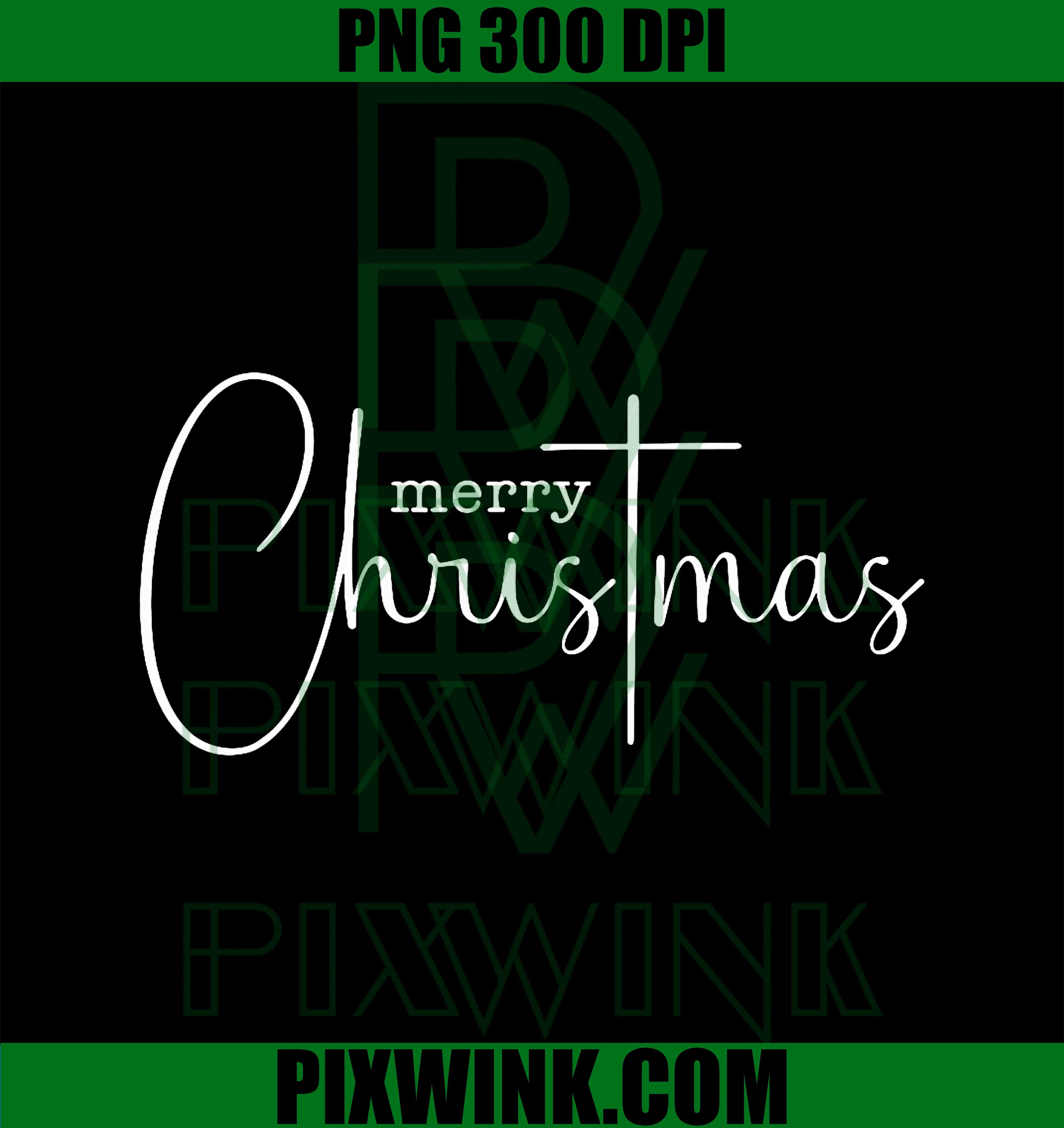 Merry Christmas Christian Jesus, Xmas Family Holiday PNG