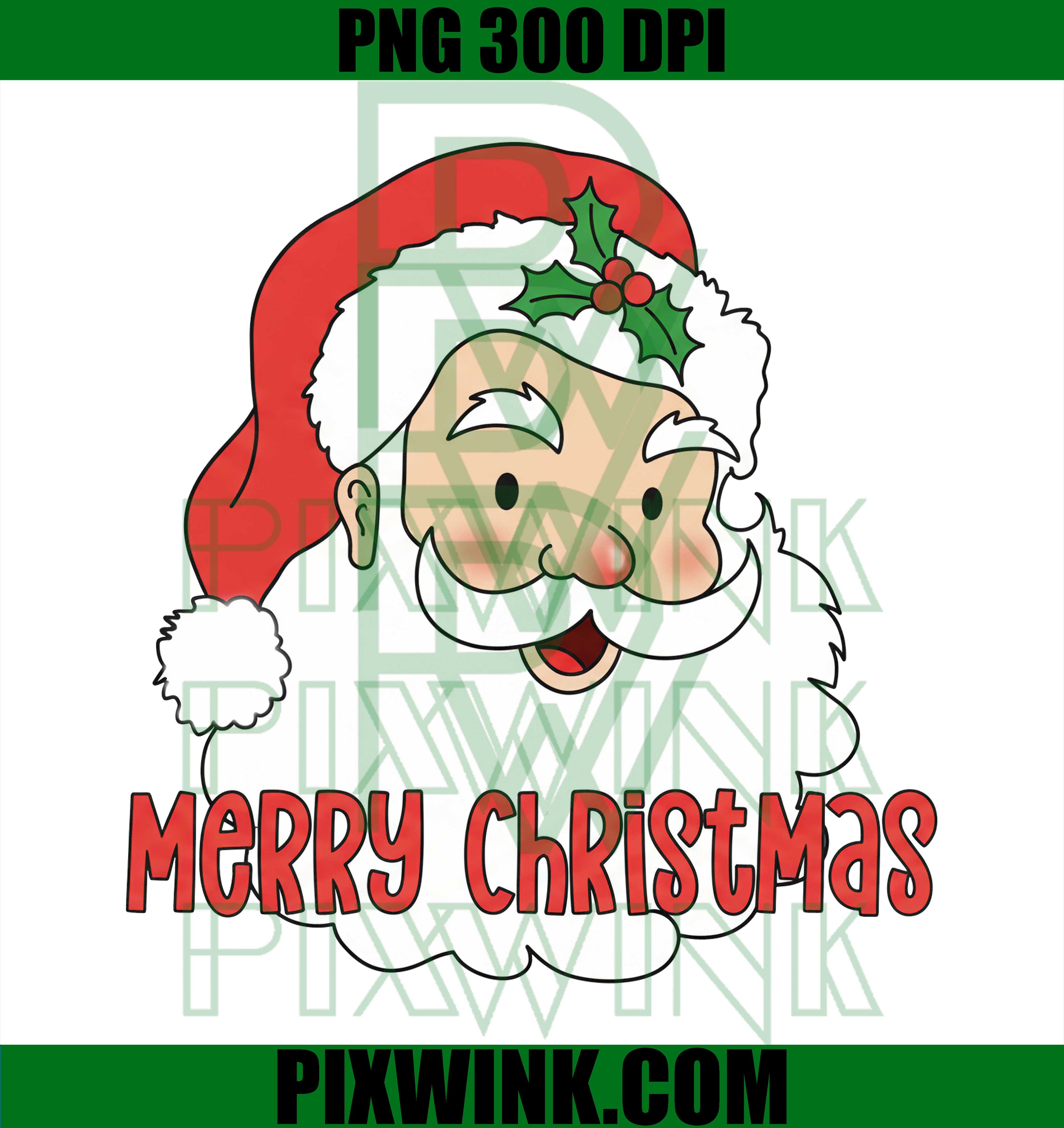 Santa Claus Christmas PNG, Cute Santa PNG
