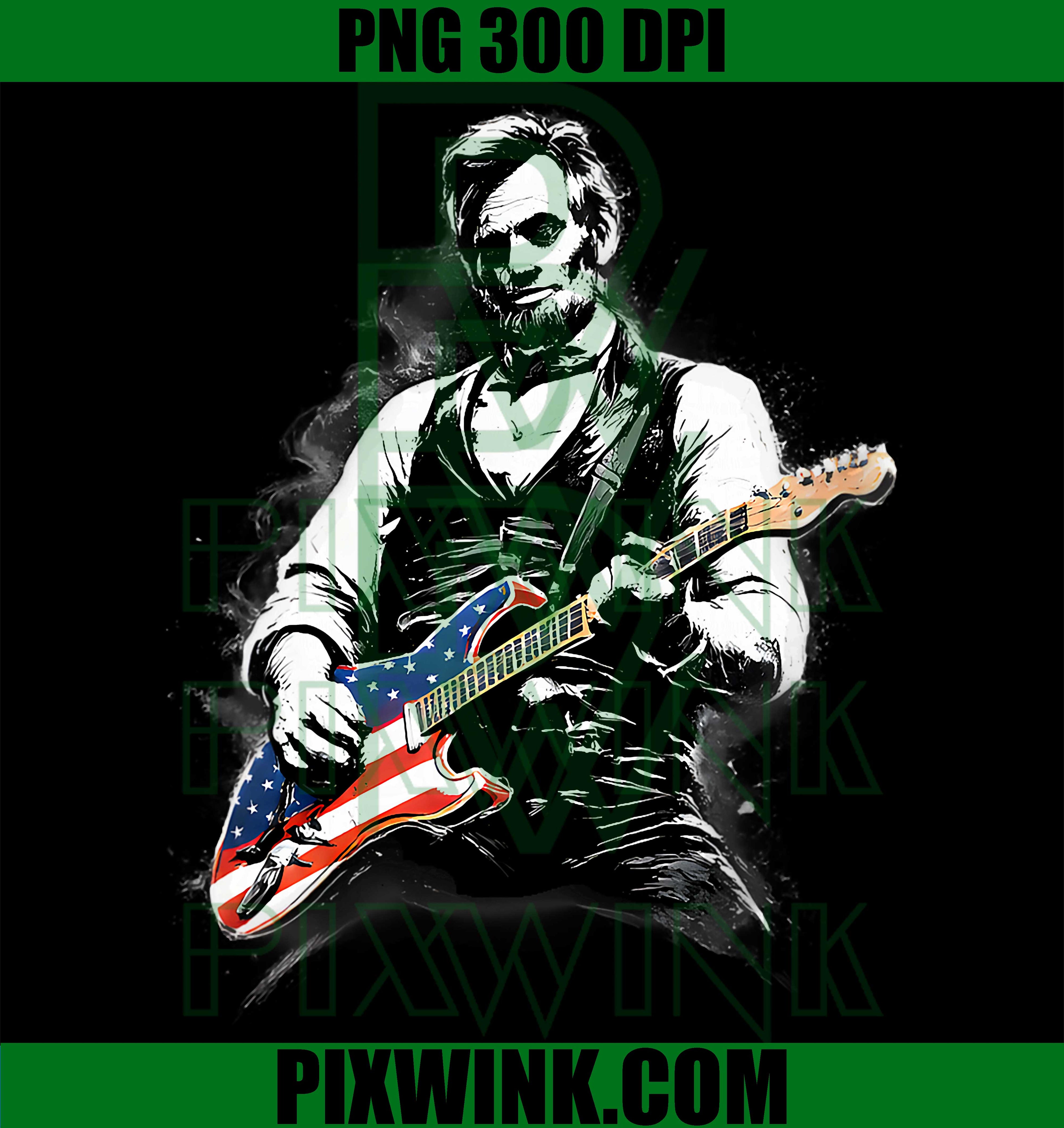 Abraham Lincoln Guitar PNG, Abe Lincoln Funny PNG