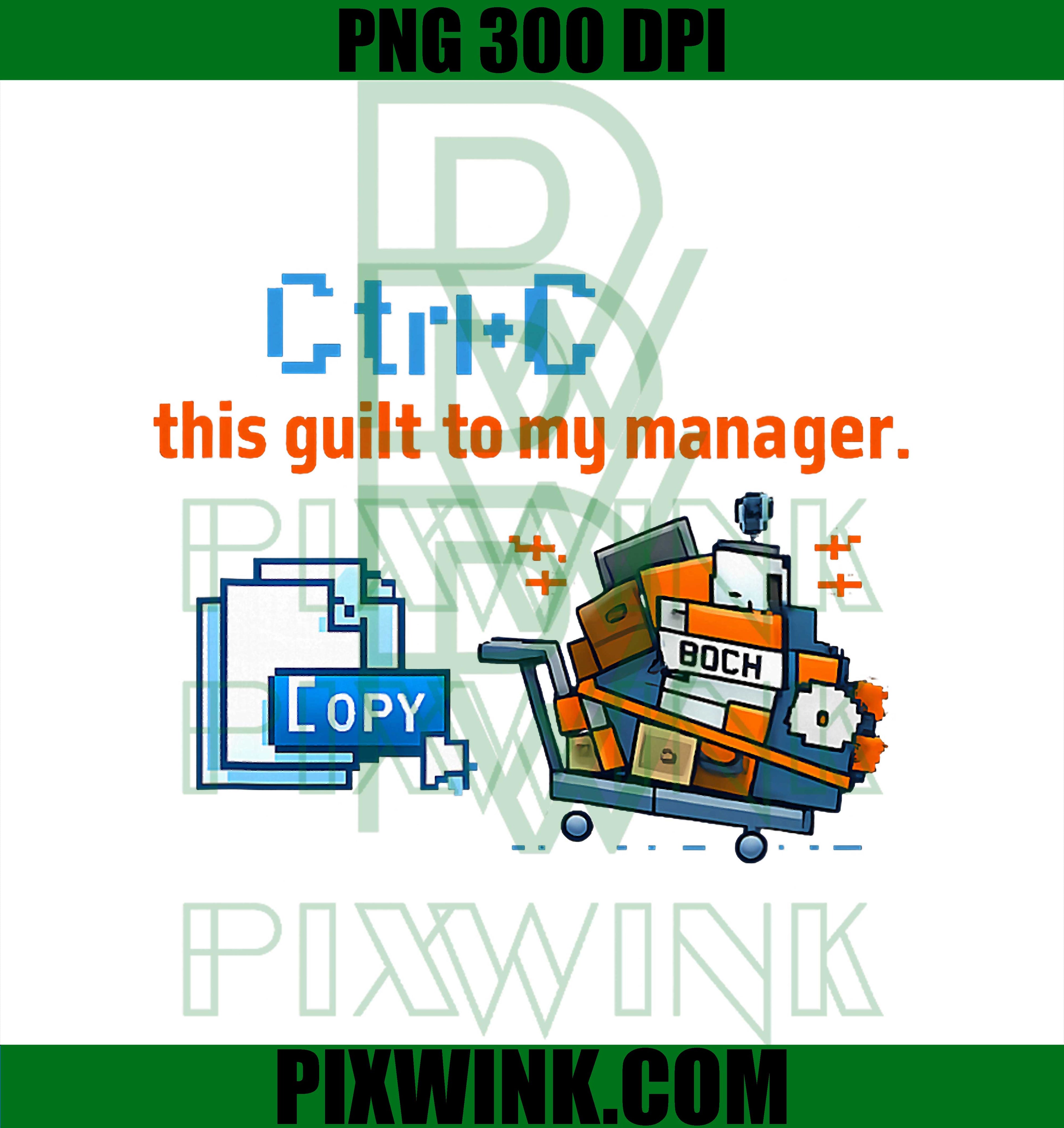 Ctrl C Adulting Guilt PNG, Programmer Humor PNG, Pixel Art Design PNG