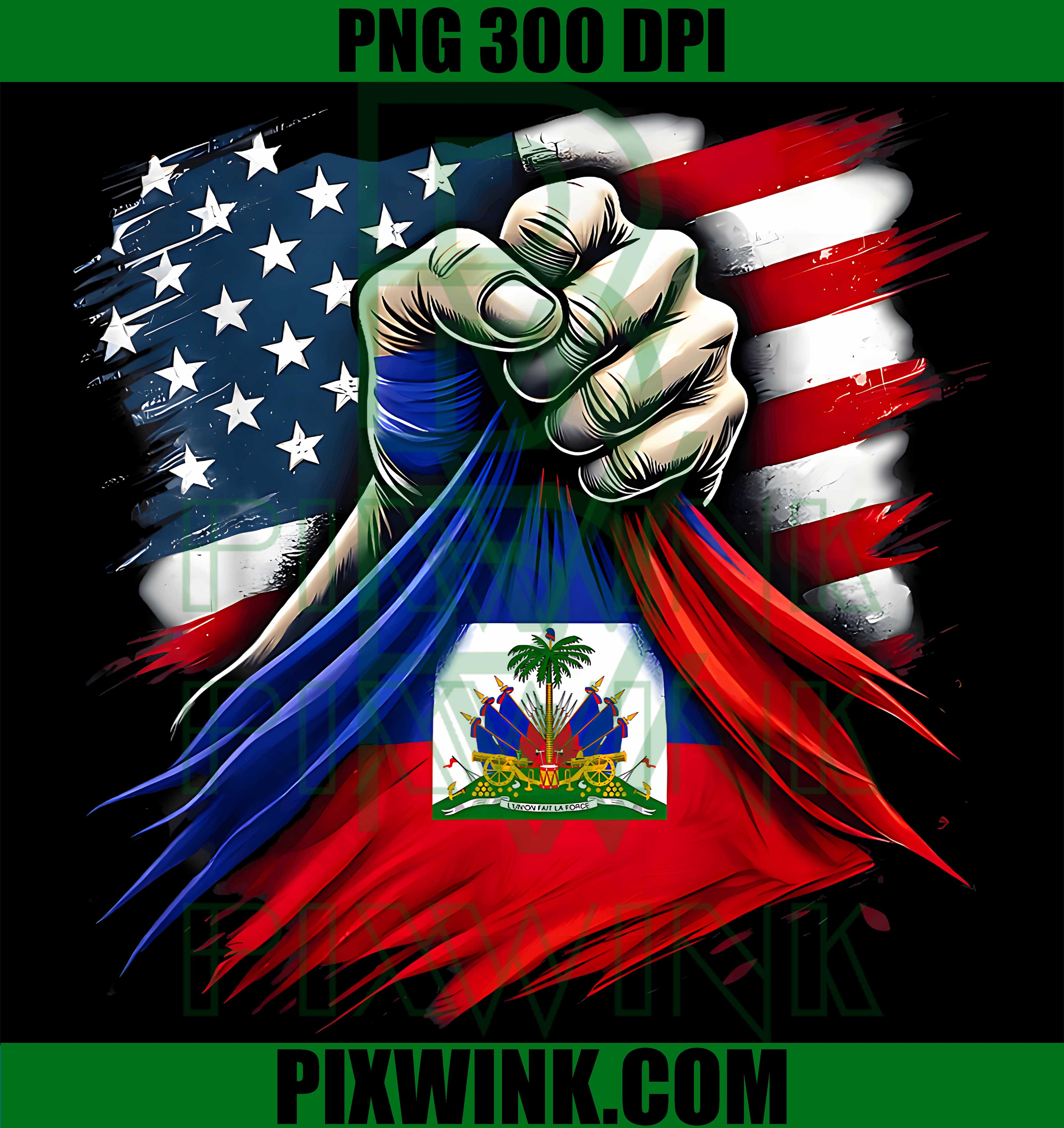 Haitian Flag Day Princess PNG, Haiti Pride Women Patriotic PNG