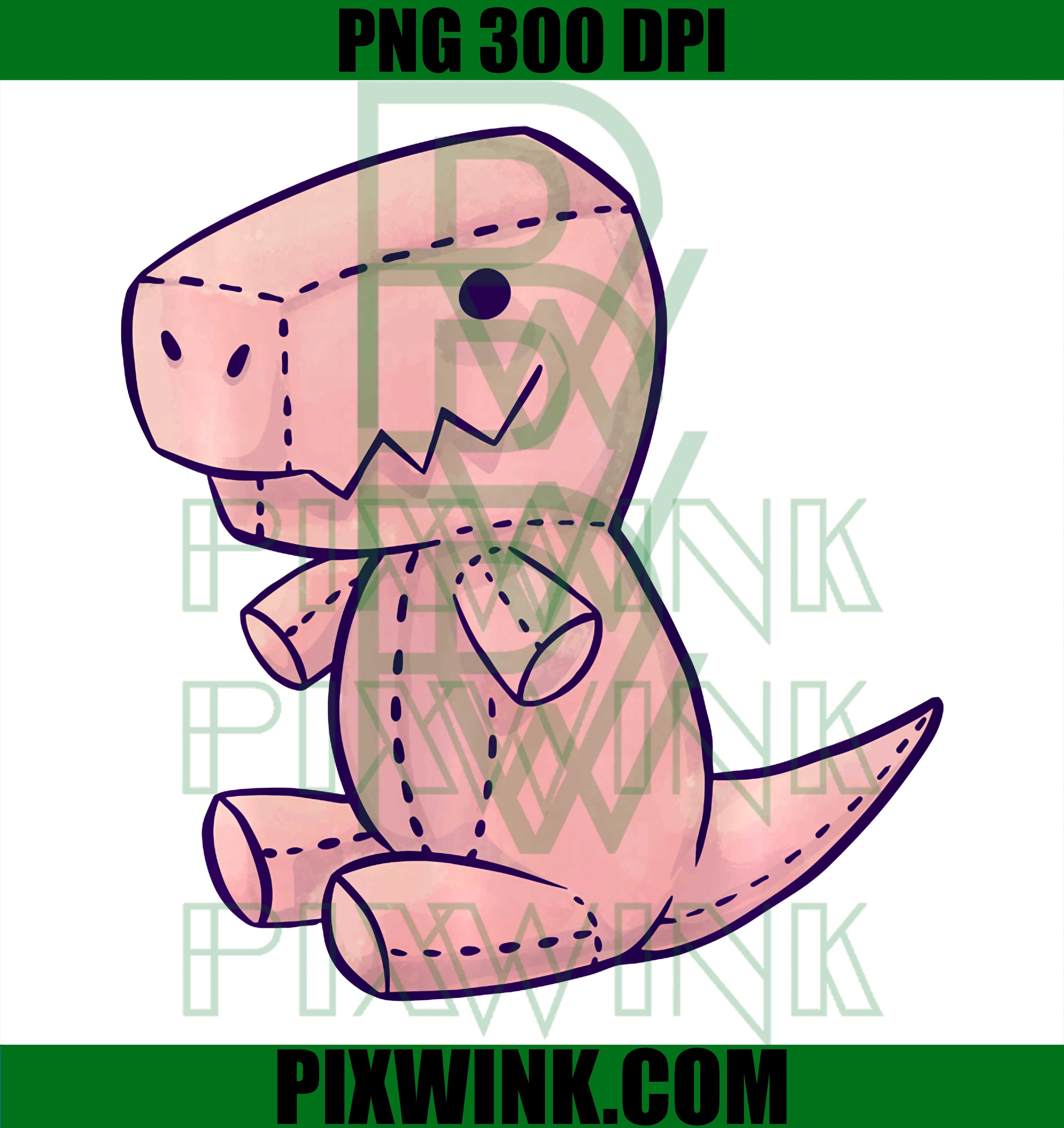 Pastel Goth Stitch Dino PNG, Kawaii Creepy Anime Occult PNG