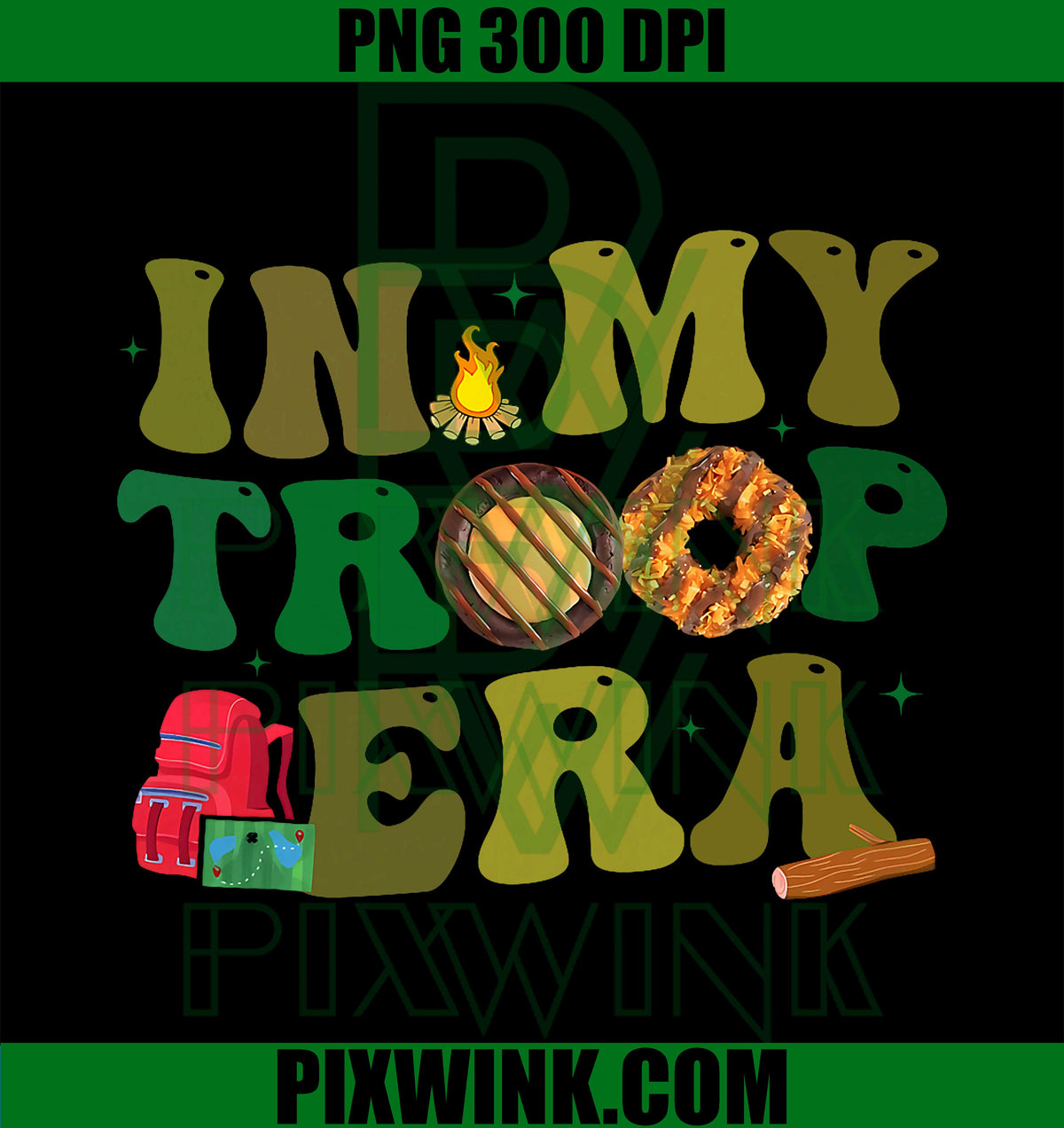 In My Troop Era Cookie Dealer PNG, Troop Leader Scout Dealer PNG