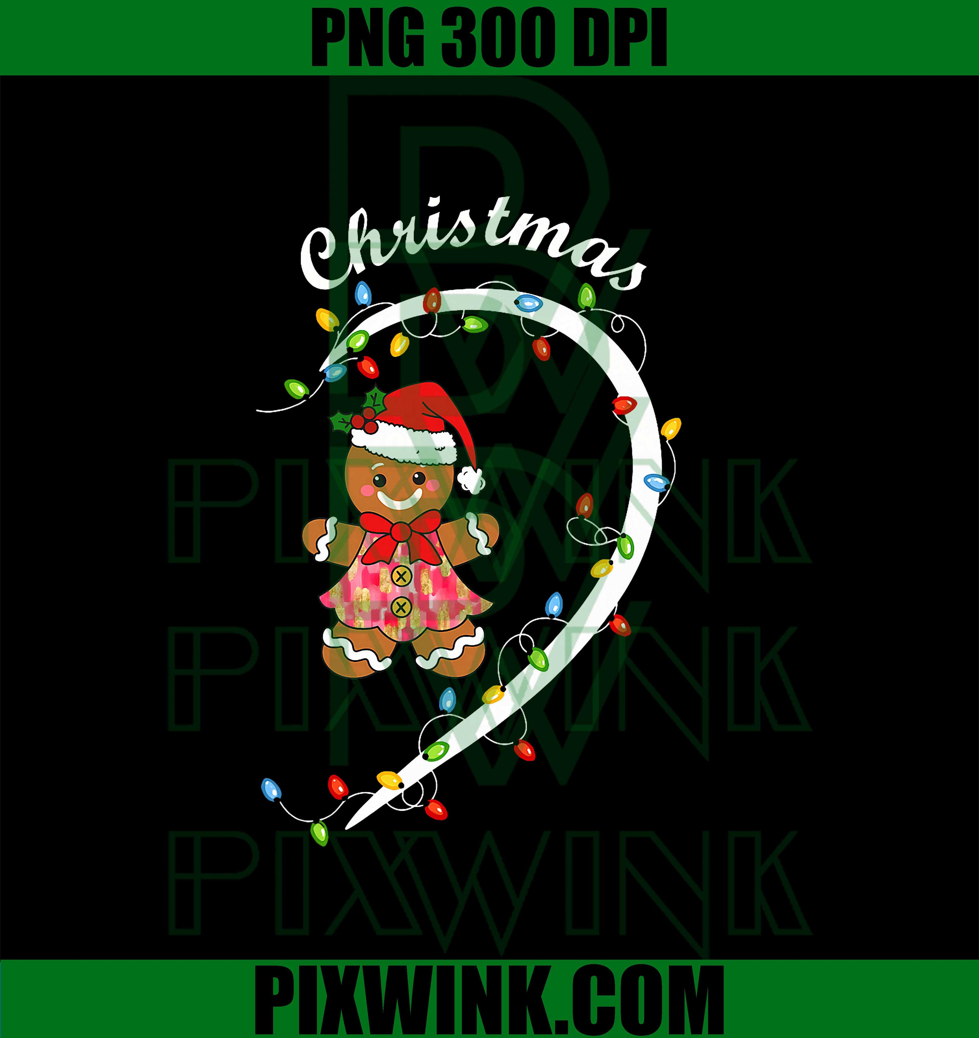 Merry Christmas Gingerbread, Couple Christmas Matching PNG