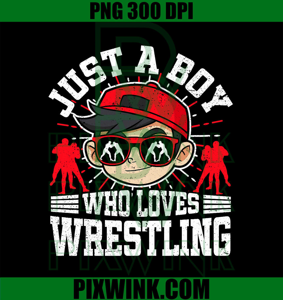 Just A Boy Who Loves Wrestling PNG,  Wrestler PNG