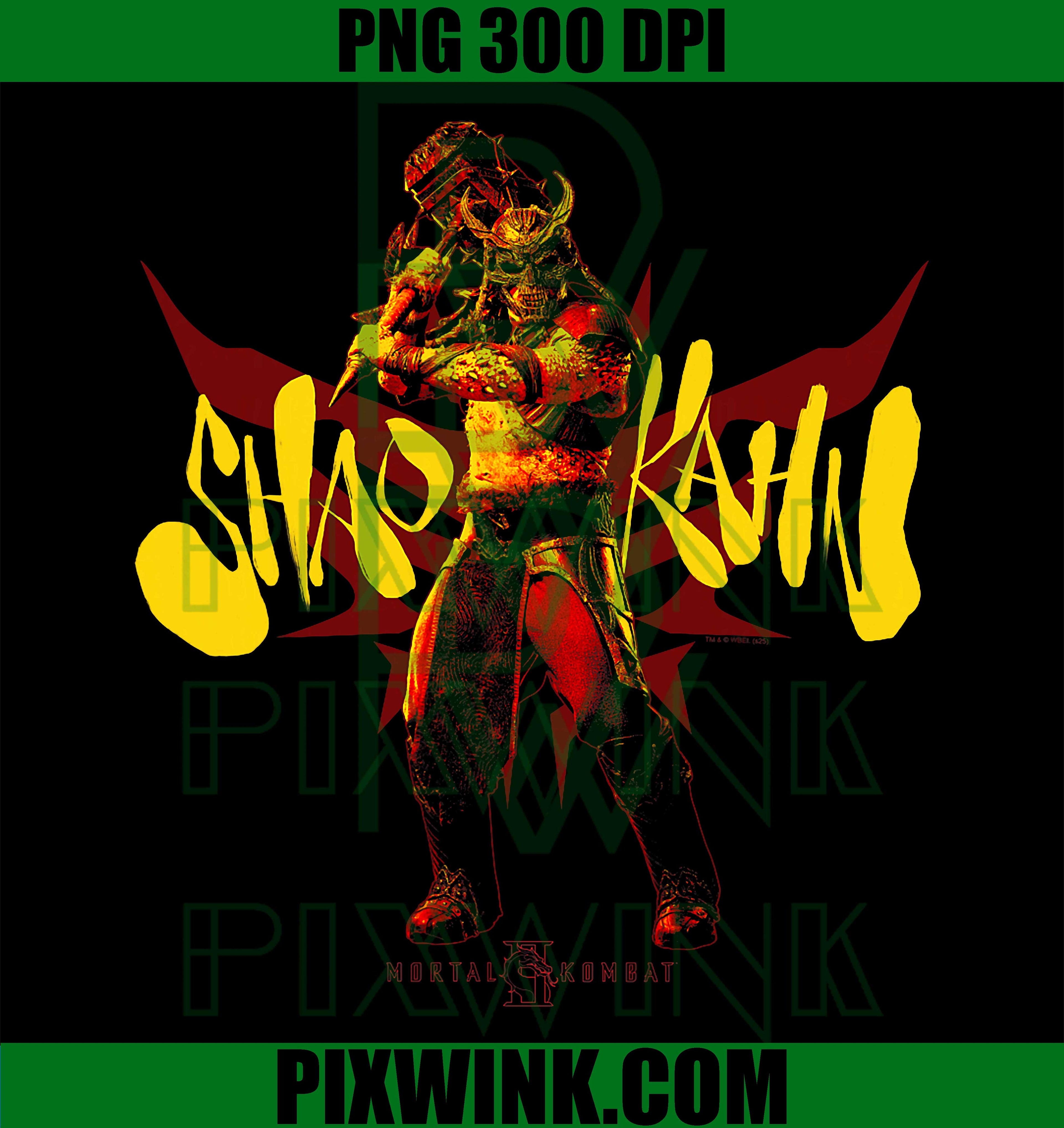 Shao Kahn Attack Pose PNG, Mortal Kombat Movie Game PNG