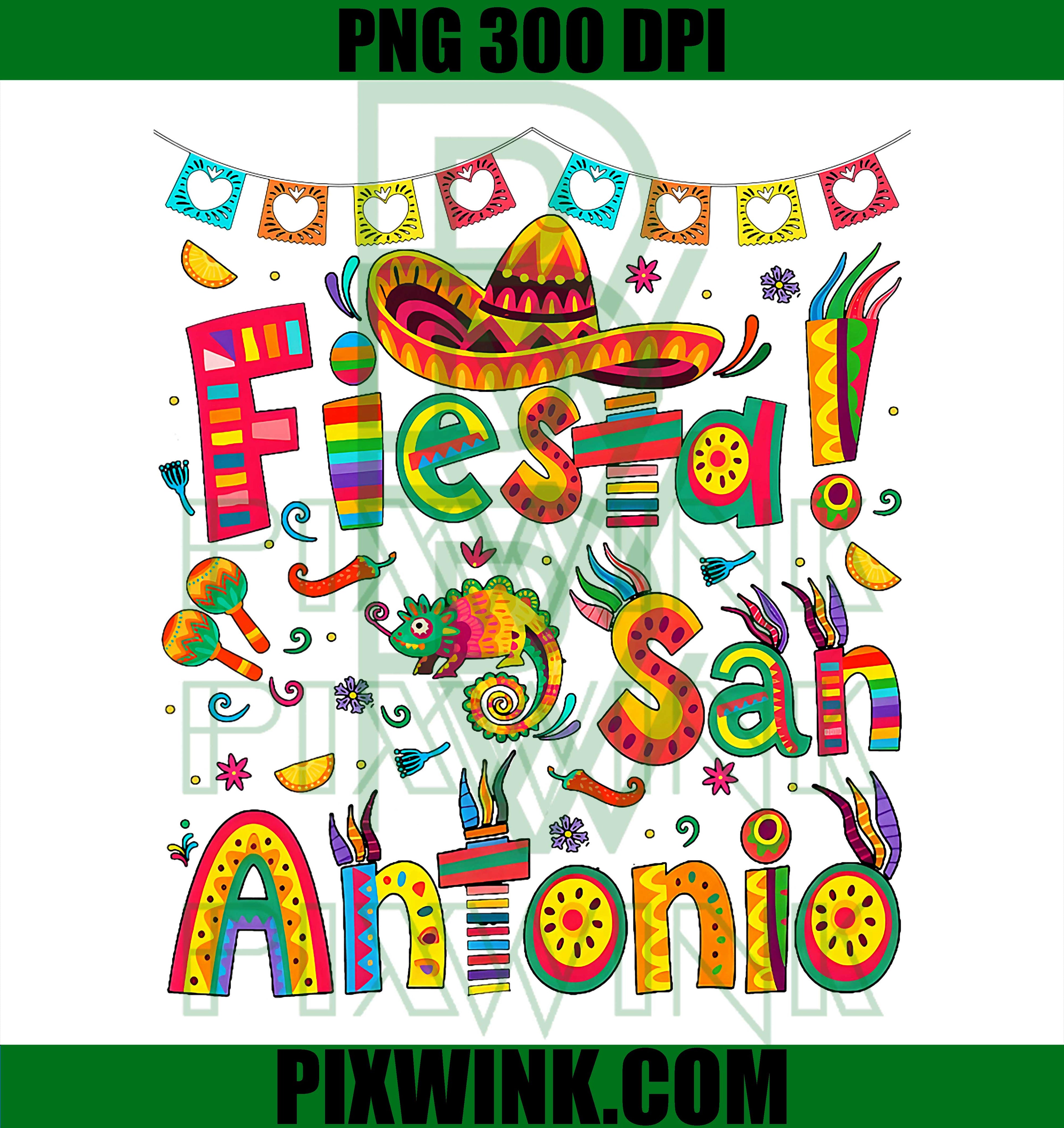 Fiesta Squad San Antonio PNG, Cinco De Mayo Lets Fiesta Design PNG