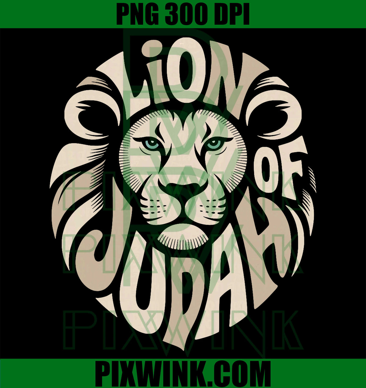 Lion of Judah PNG, Jesus is King PNG, Christian PNG