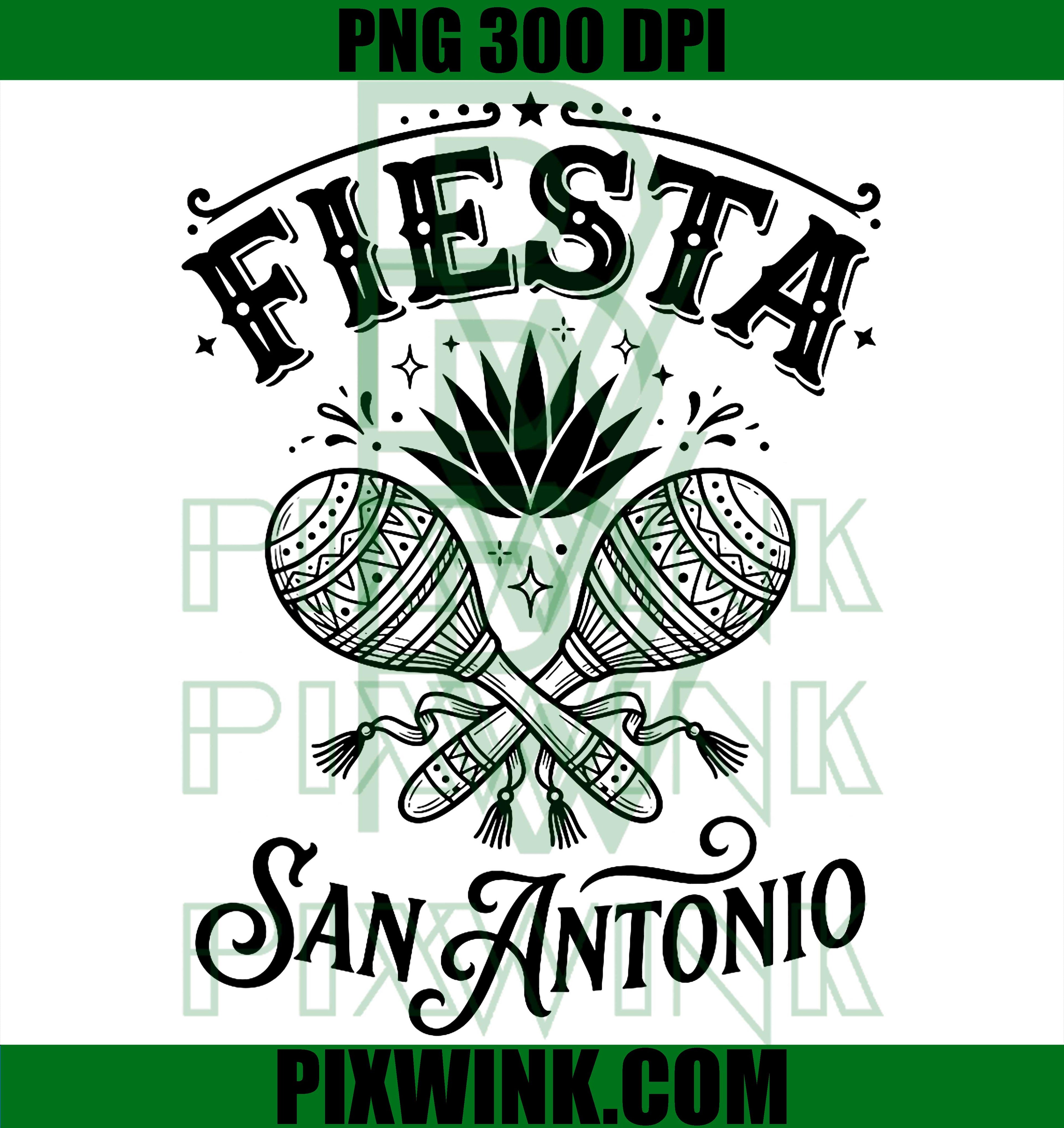 Fiesta Squad San Antonio PNG, Cinco De Mayo Maracas Design PNG