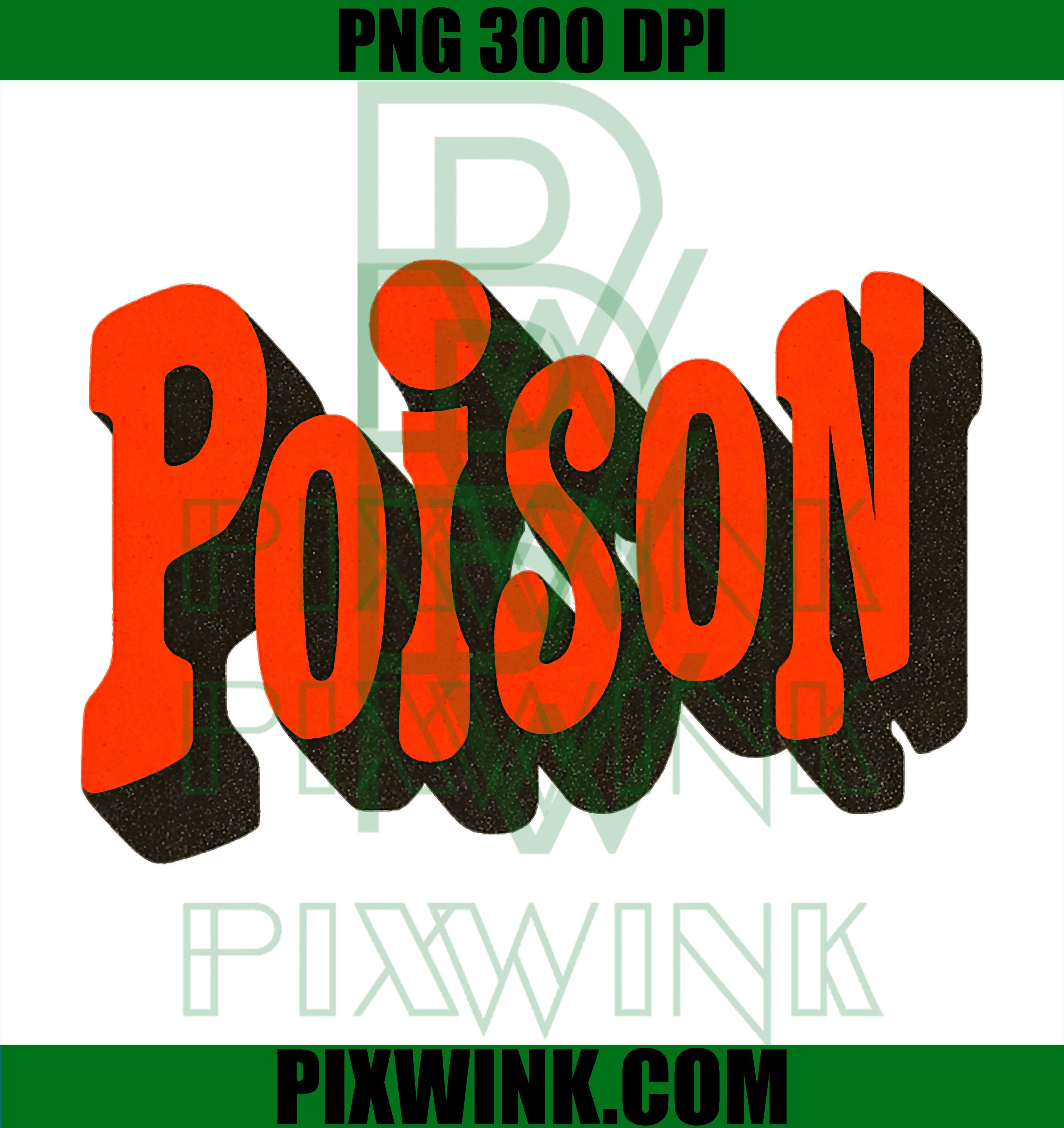 Cool Poison Emblem PNG, Colorful Toxic Symbol Graphic PNG