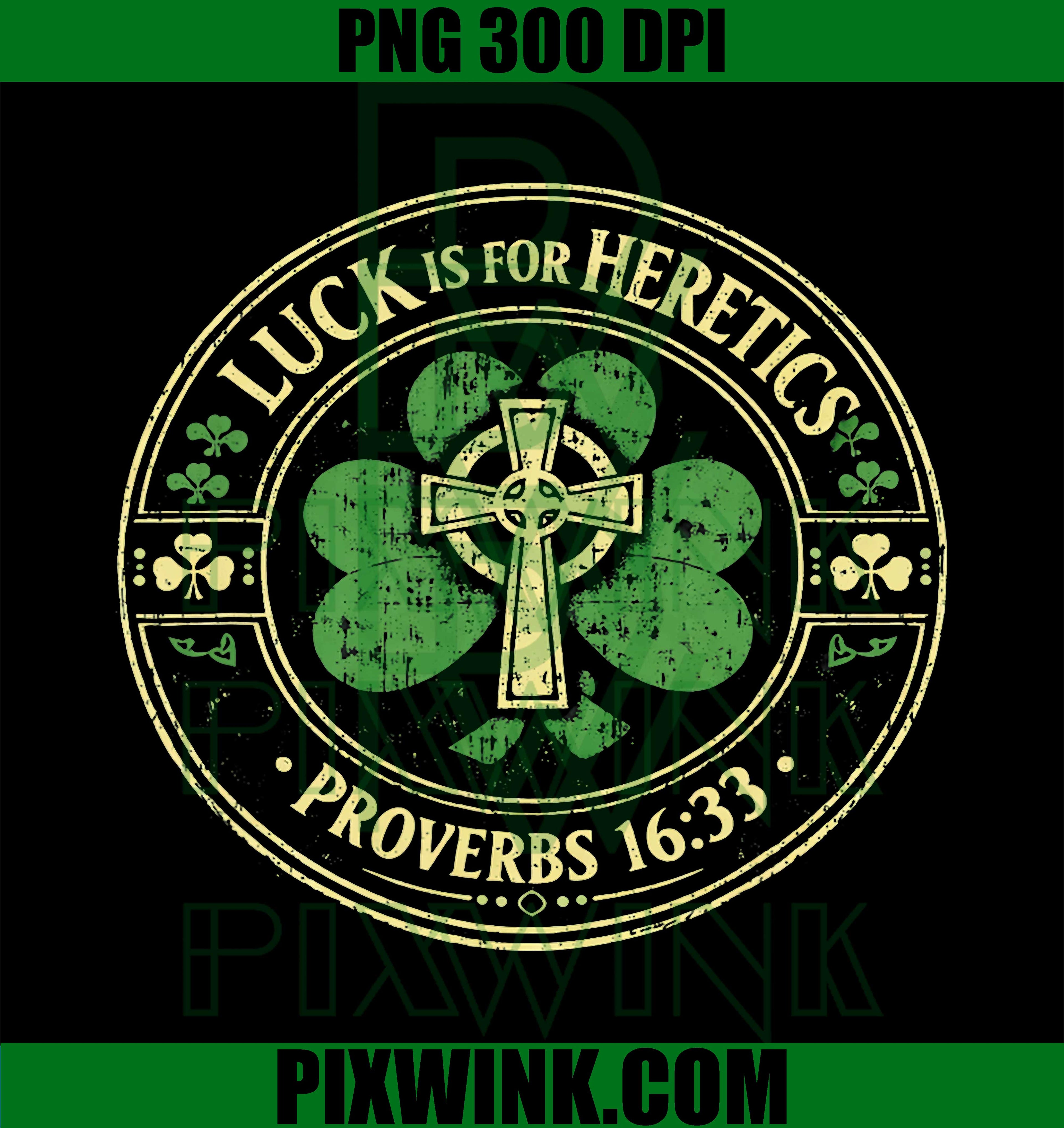 Proverbs 1633 PNG, Christian St Patricks Day PNG, Bible Verse PNG