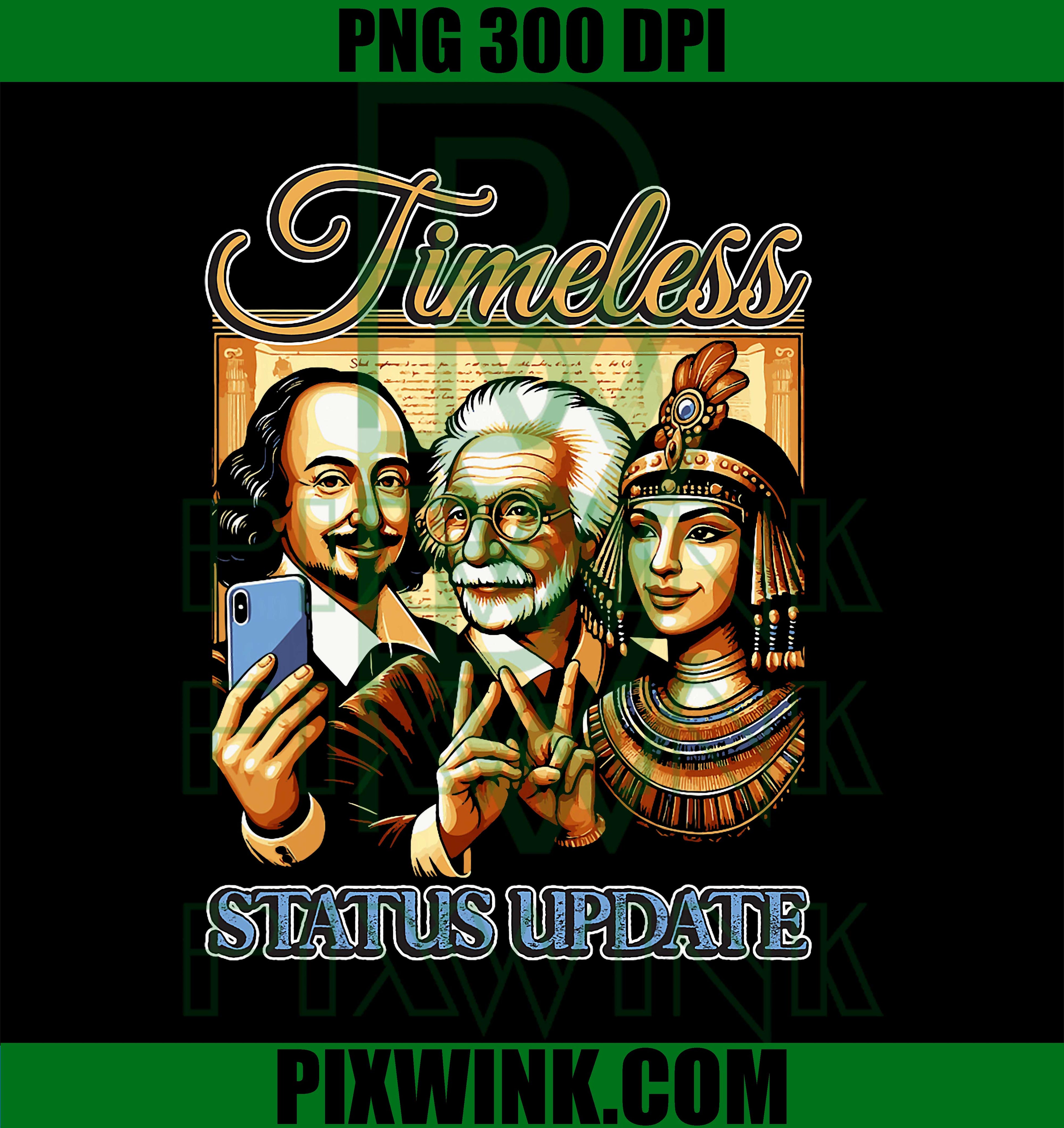 Timeless Status Update PNG, Funny Meme Quote PNG, Trending Status PNG