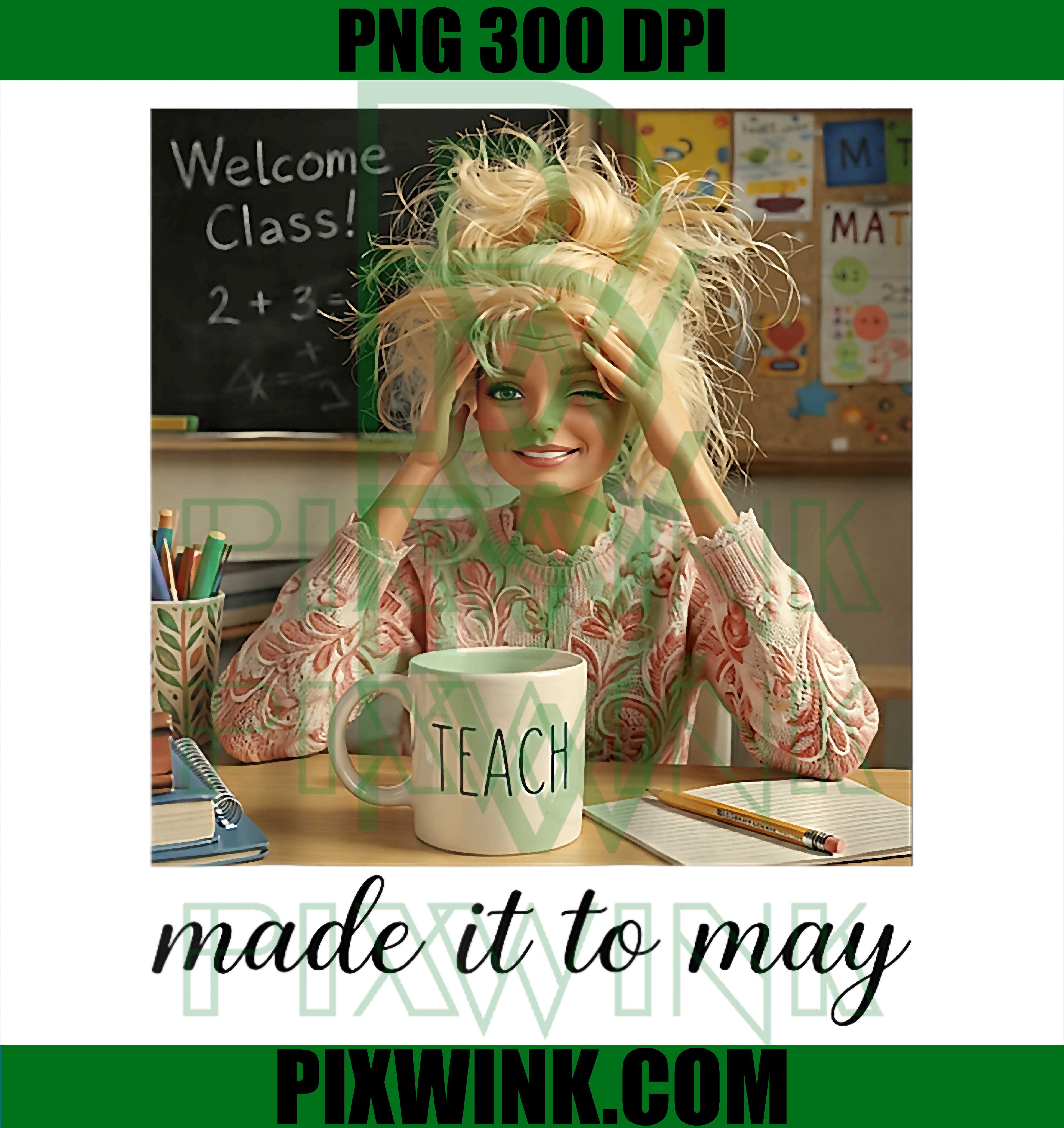 Made It to May PNG, Teacher Meme PNG Last Day of School Raglan Design