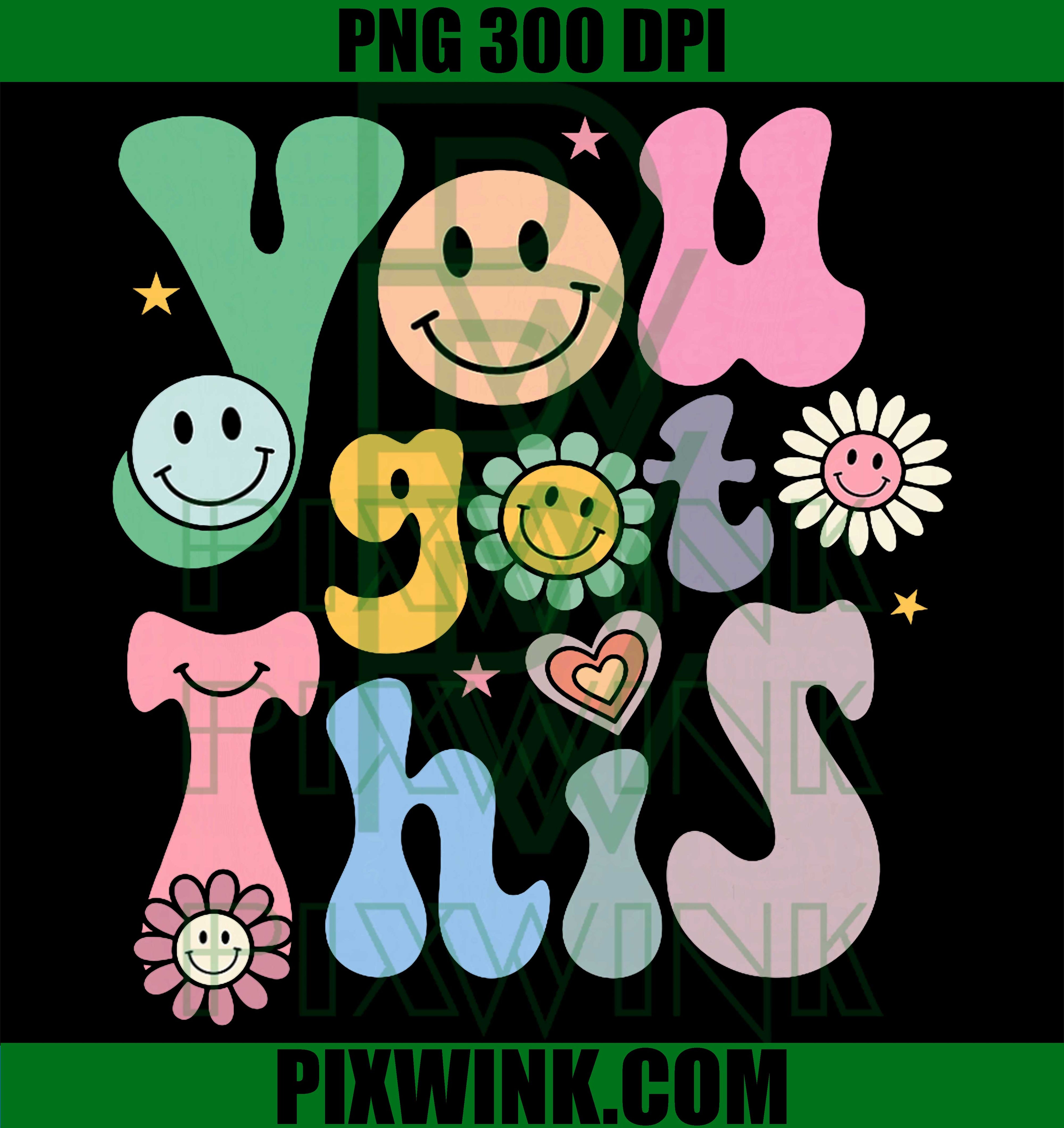 Groovy You Got This PNG, Testing Day Motivation PNG, Teacher Student PNG