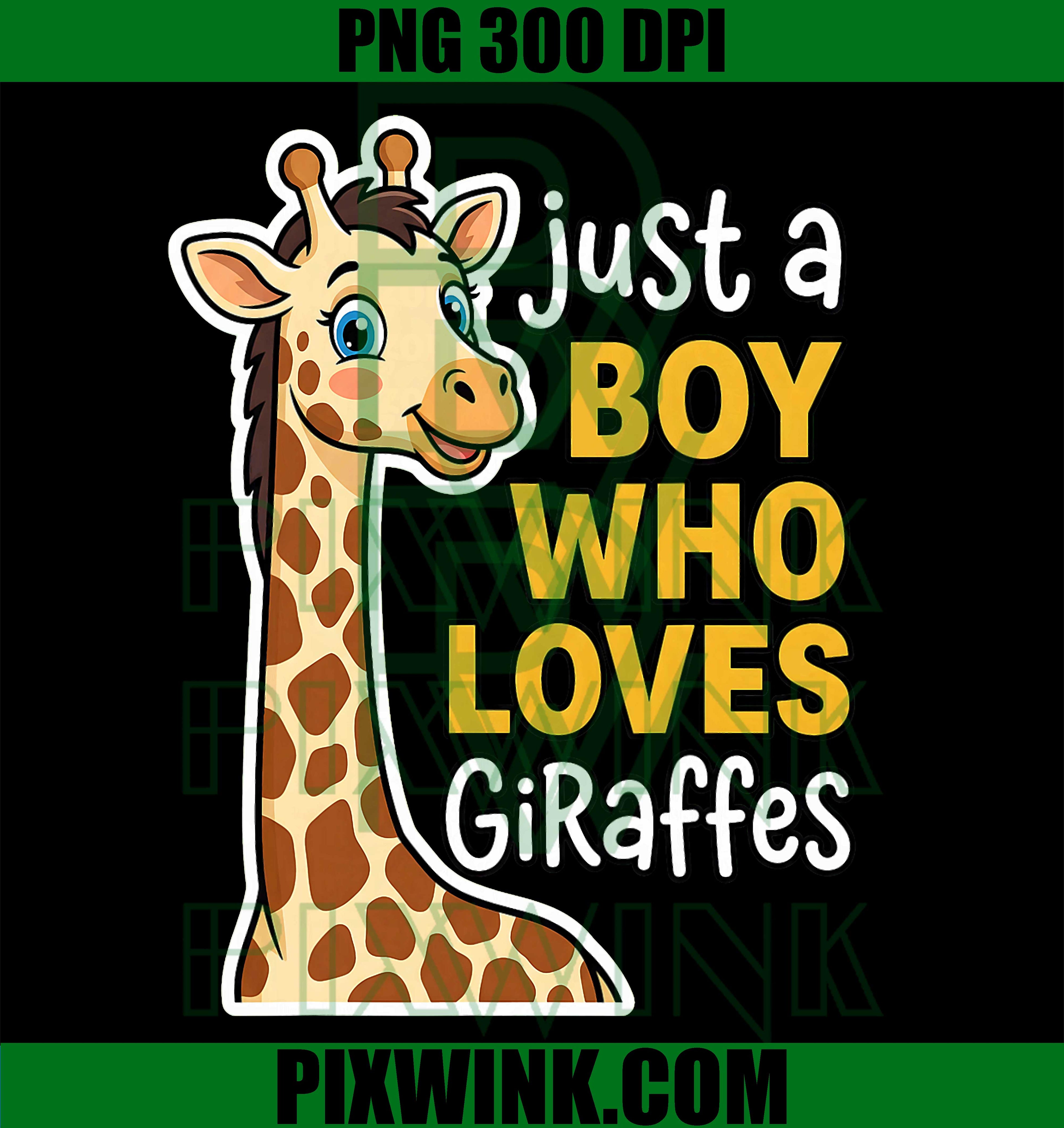 Giraffe Cartoon PNG, Cute Animal Design PNG, Kids Quote PNG