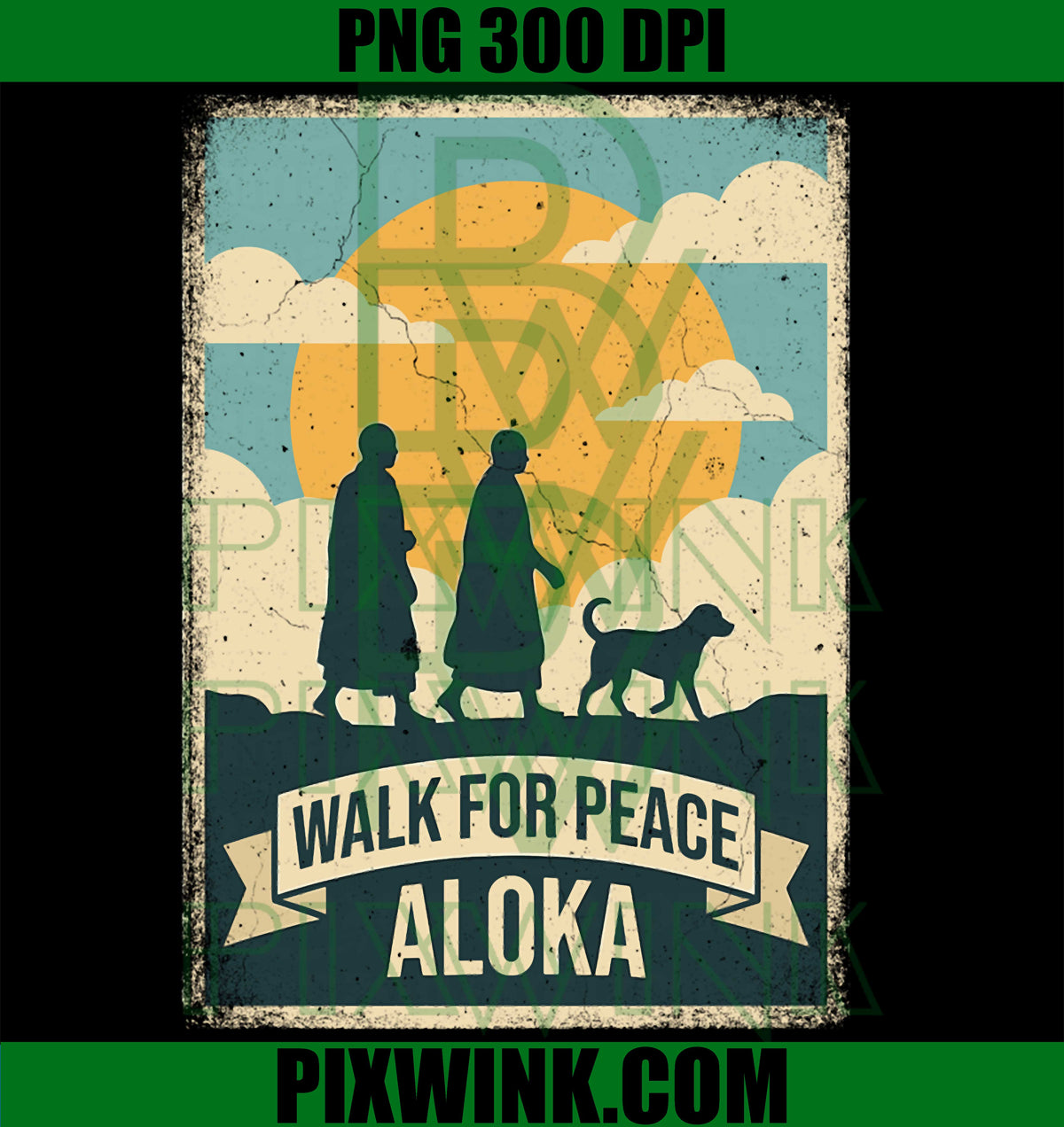 Walk For Peace, Aloka Buddhist Monk, Zen Companion Dog PNG