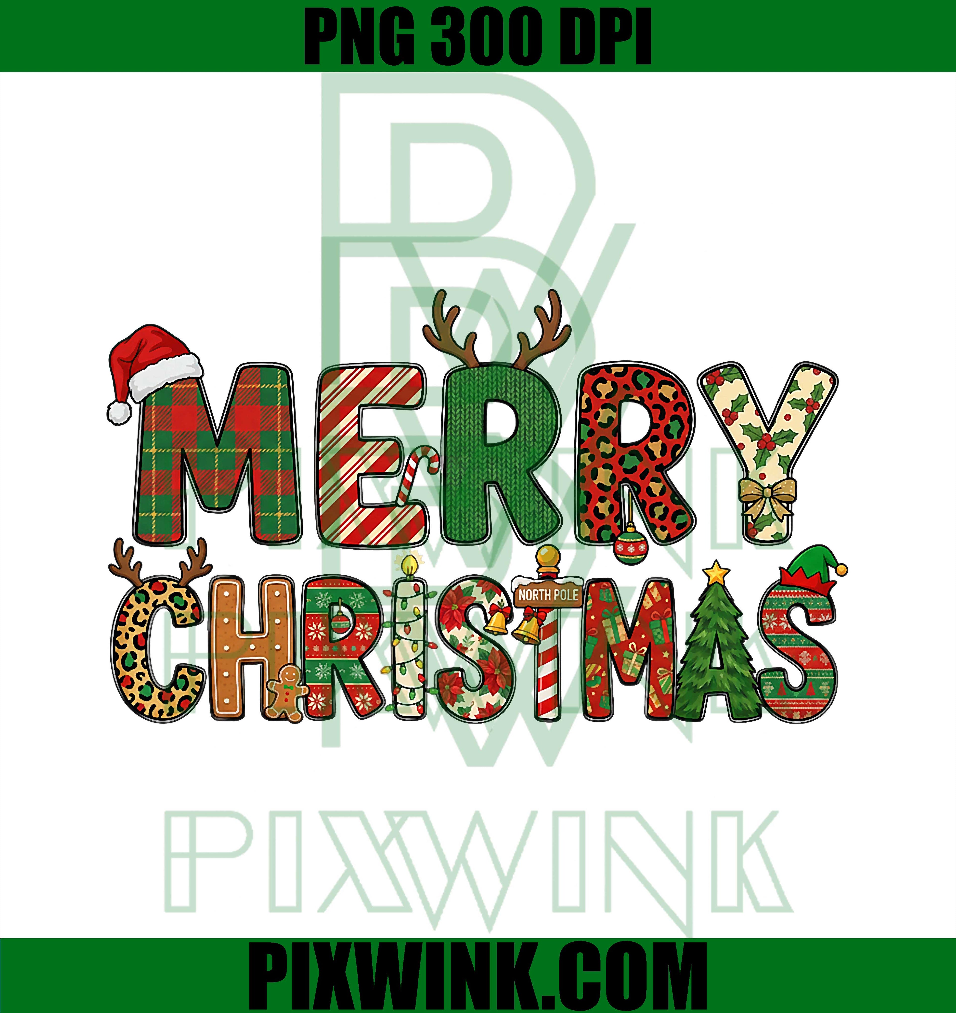 Merry Christmas, Holiday Season Cute Festive Winter Graphic PNG