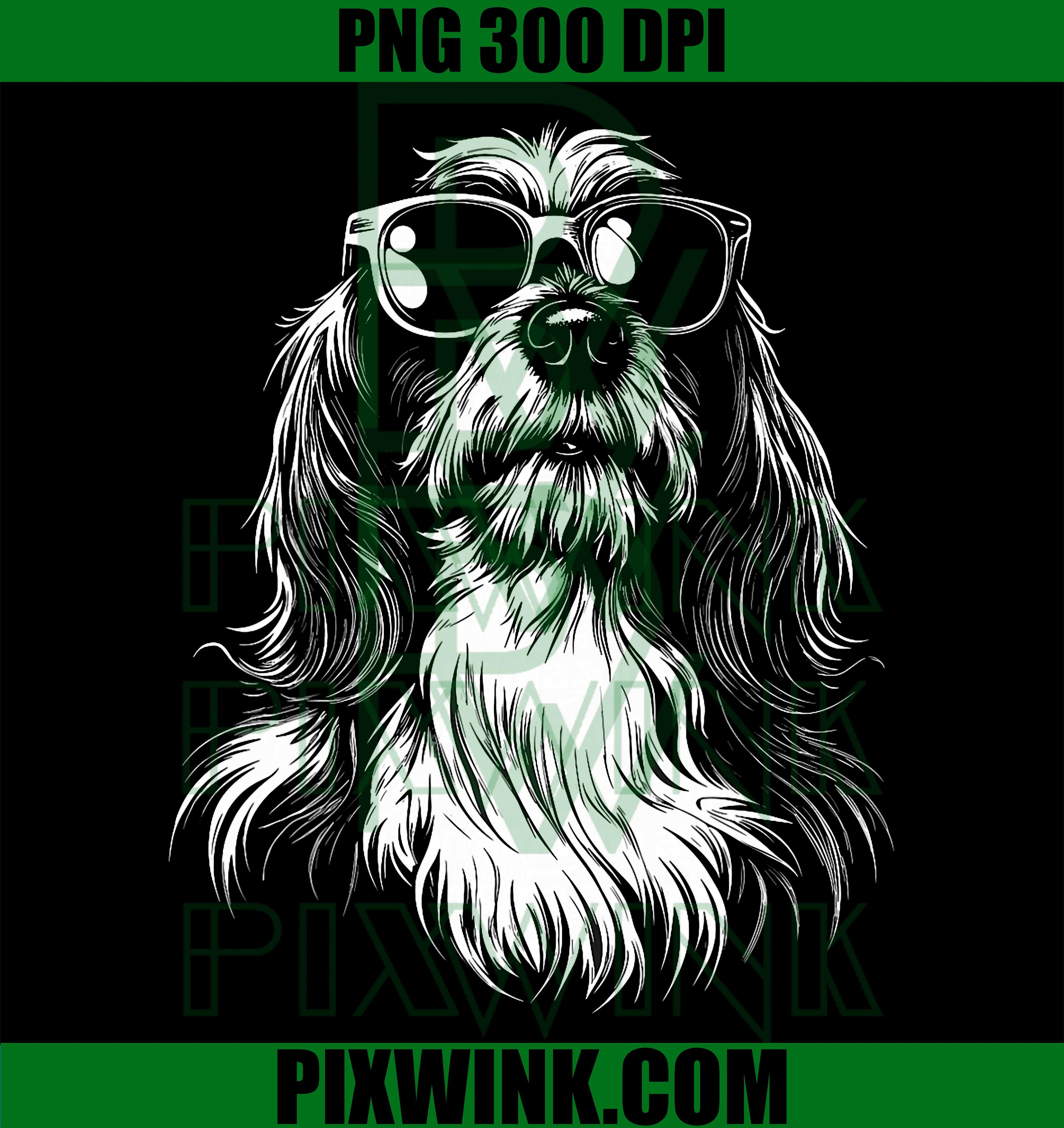 Funny Dog Lover, Cavalier King Charles Spaniel PNG