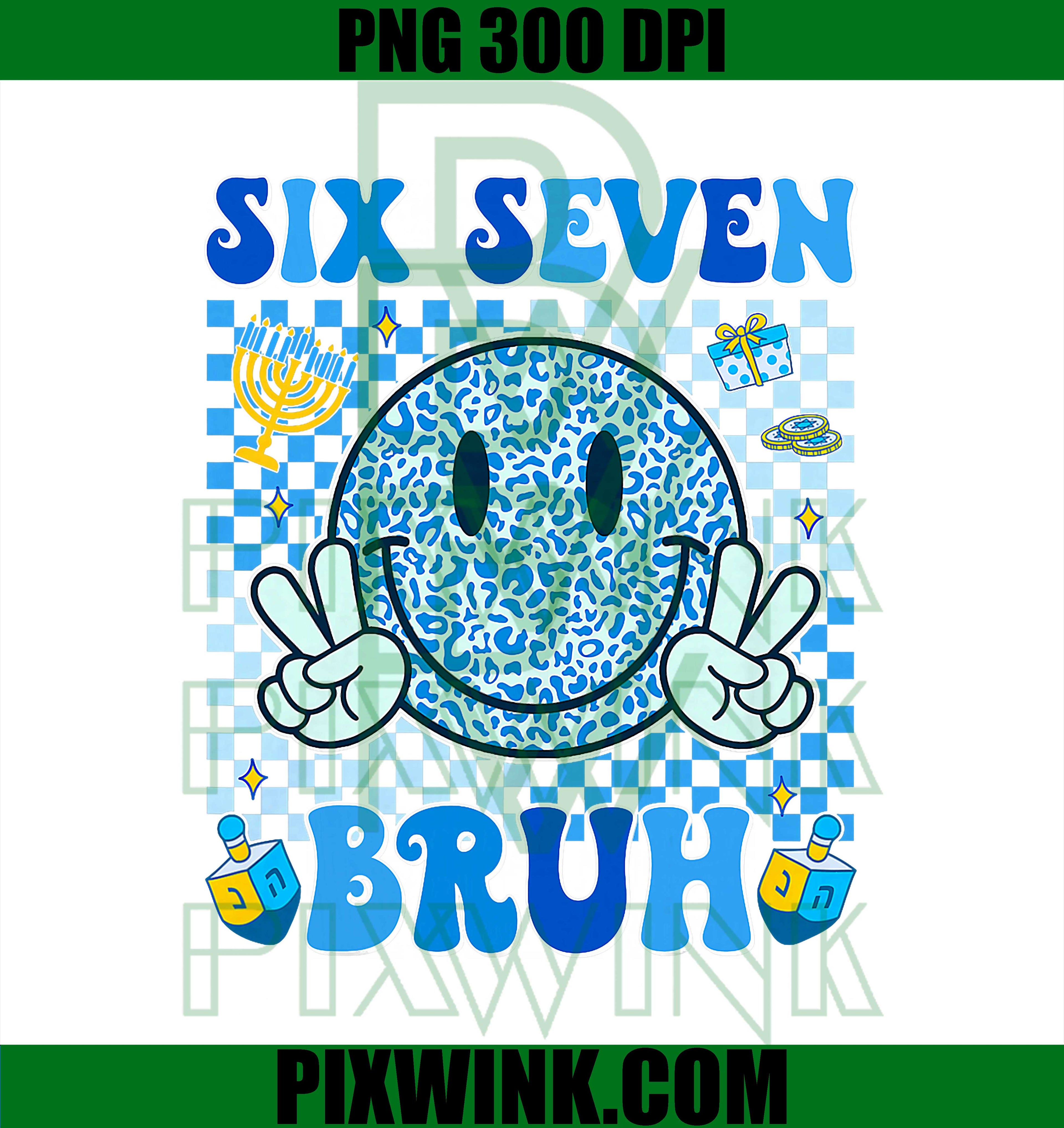 67 Hanukkah, Funny Jewish Chanukah 67 Menorah Dreidel Meme PNG