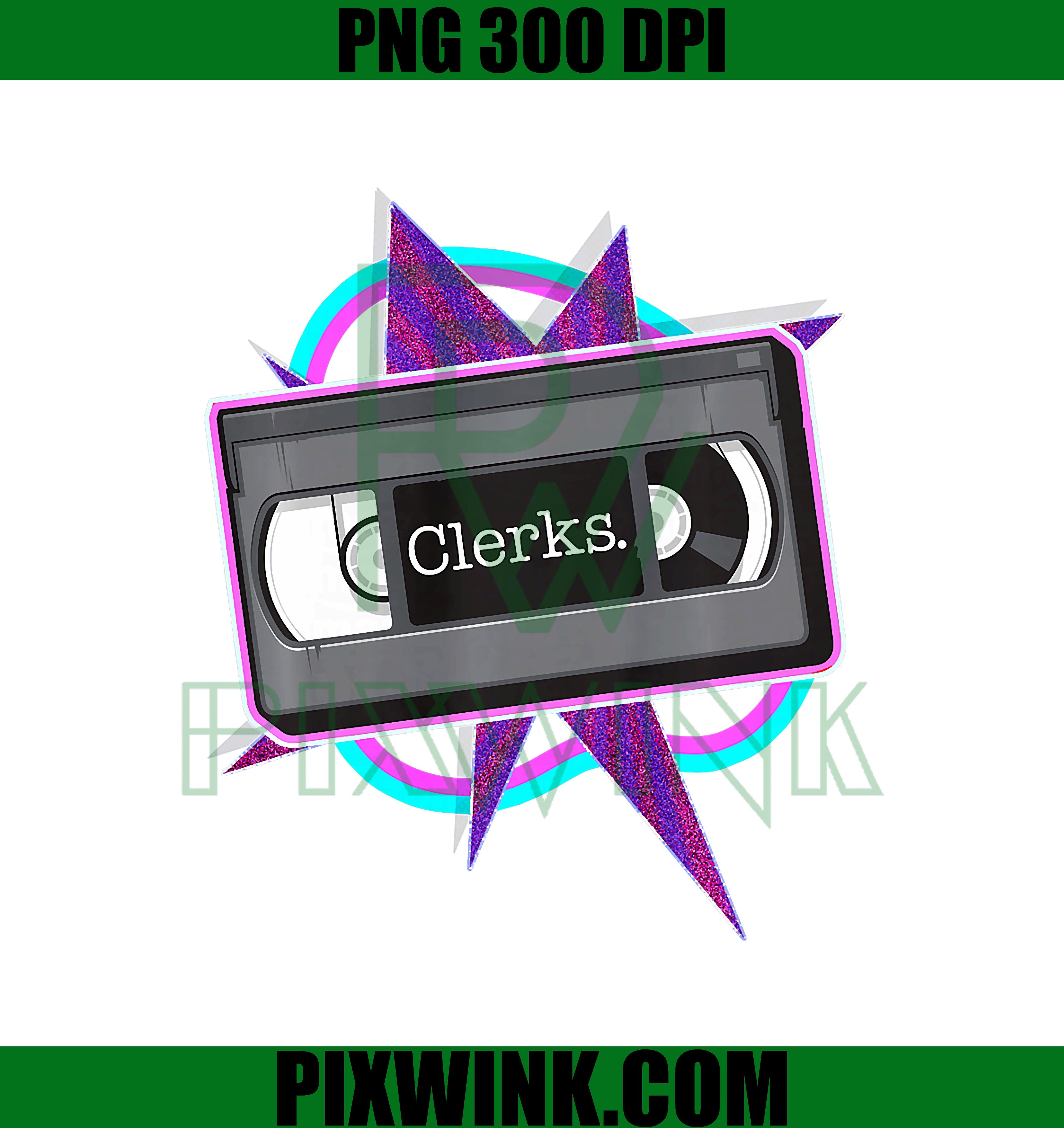 Clerks Retro VHS Tape Digital Art