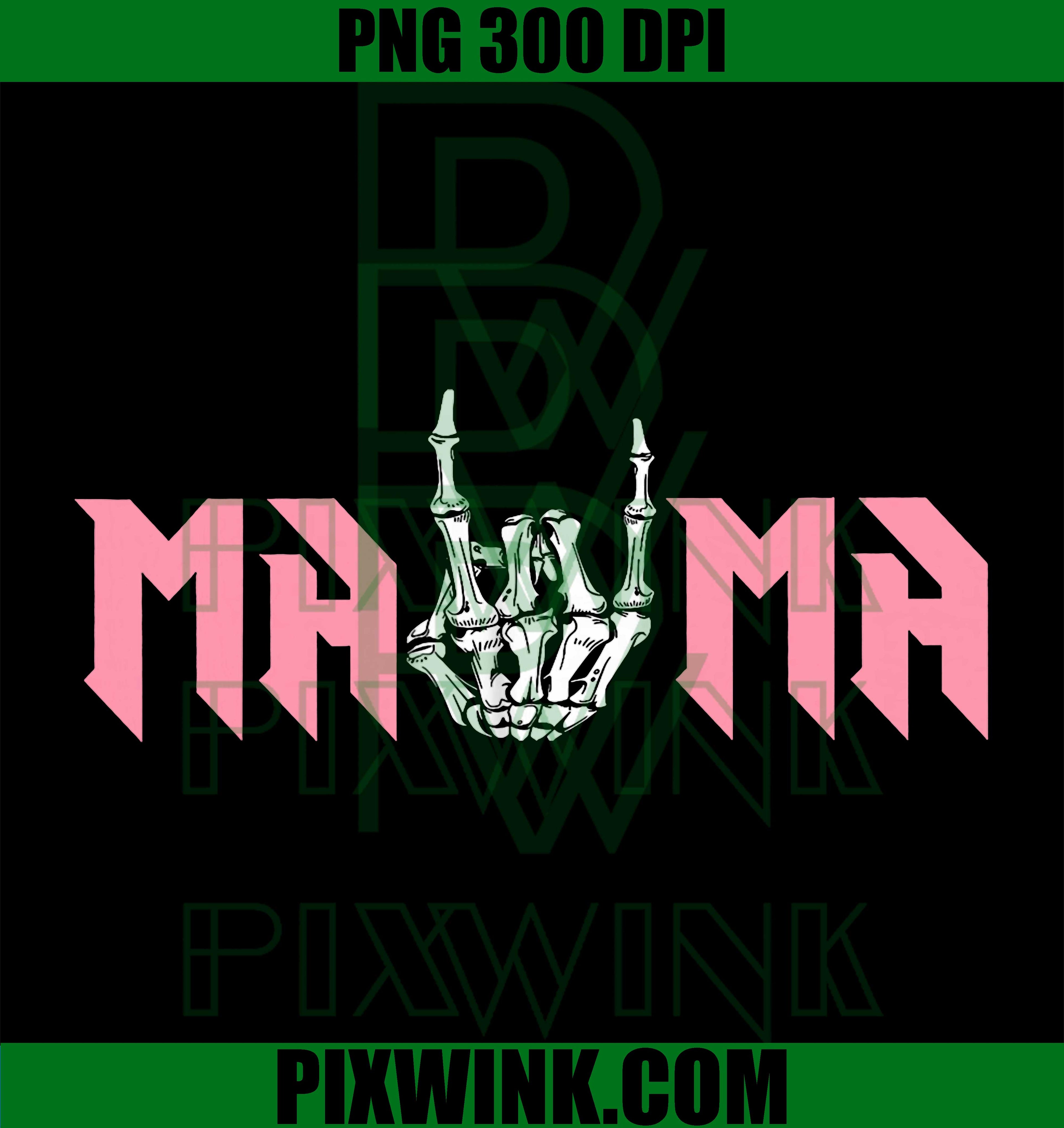 Mama of The Bad Two The Bone Birthday, 2 Years Old Birthday PNG