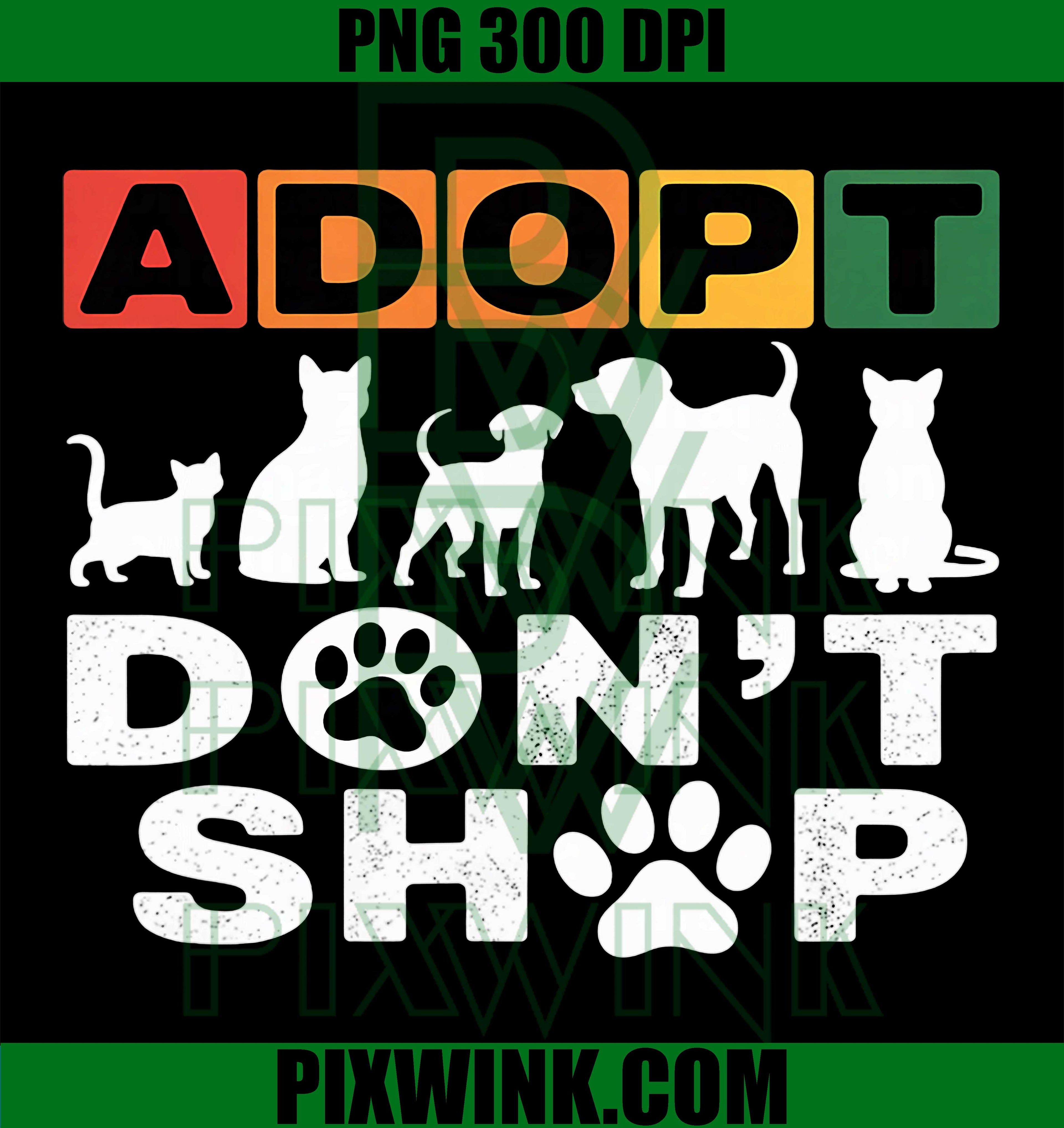 Adopt Dont Shop PNG, Animal Rescue Pet Save PNG