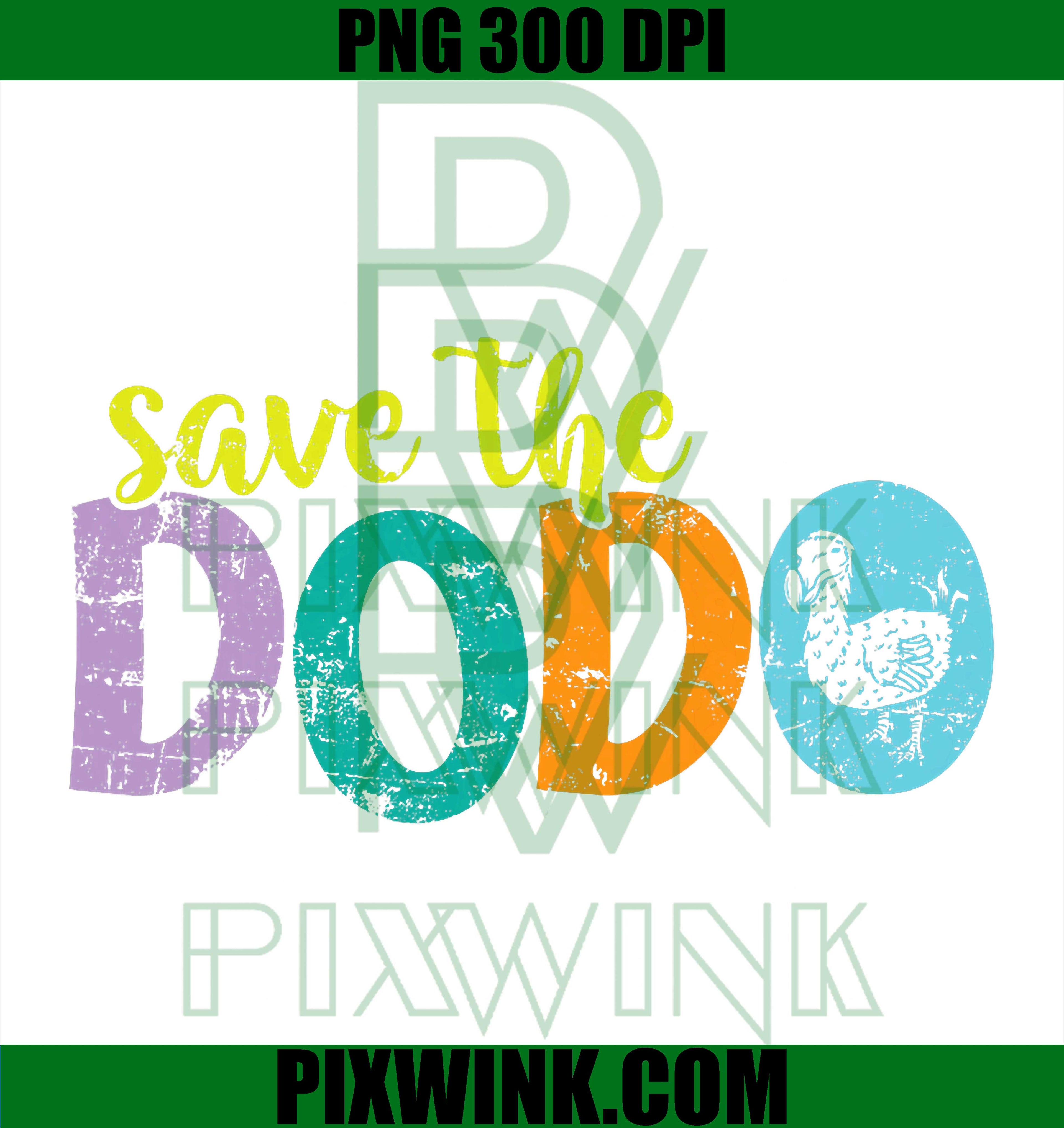 Save The Dodo Bird PNG, Mauritius Dodo Conservation Graphic PNG