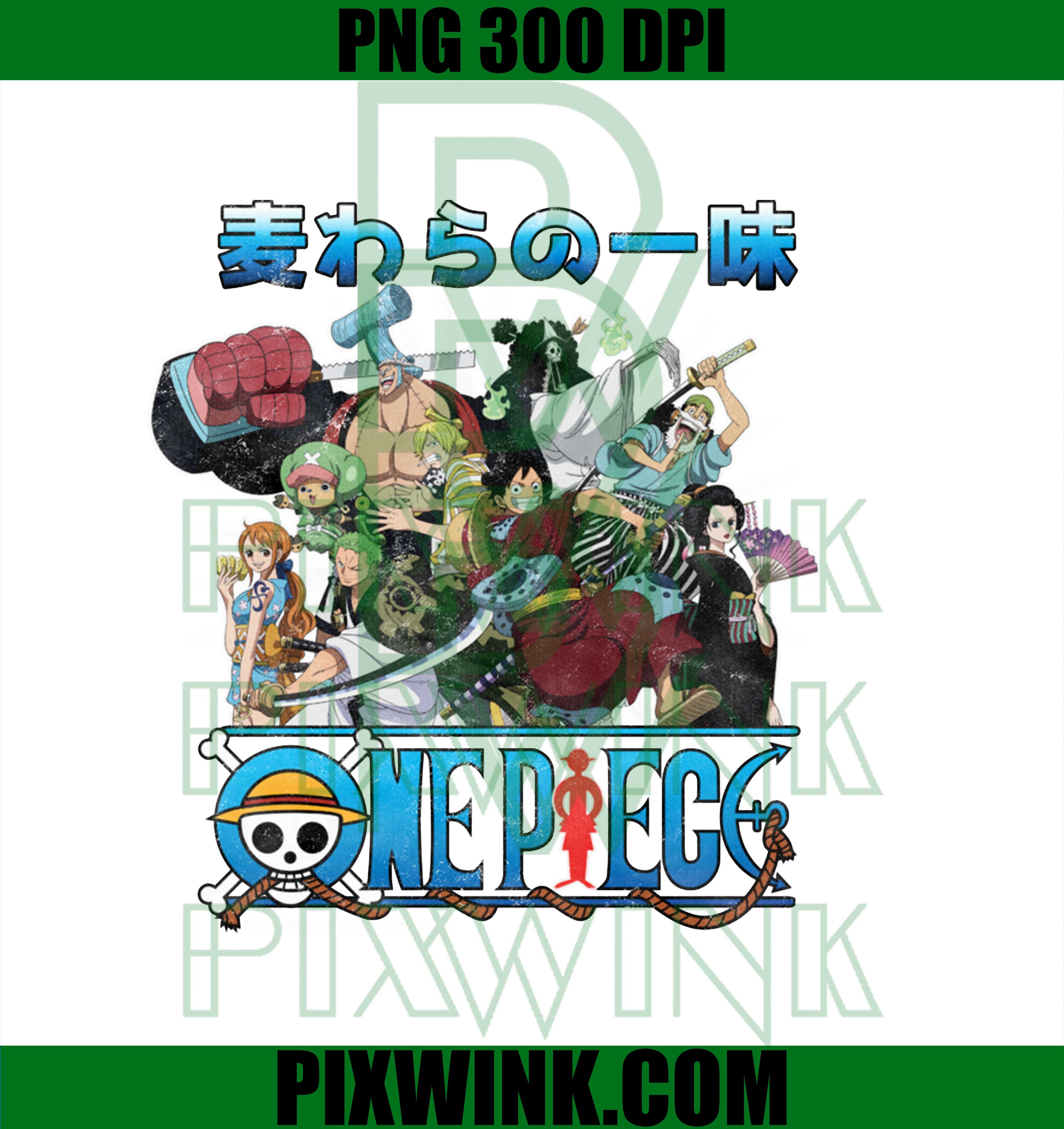 One Piece Anime Retro Straw Hat PNG, Luffy One Piece PNG