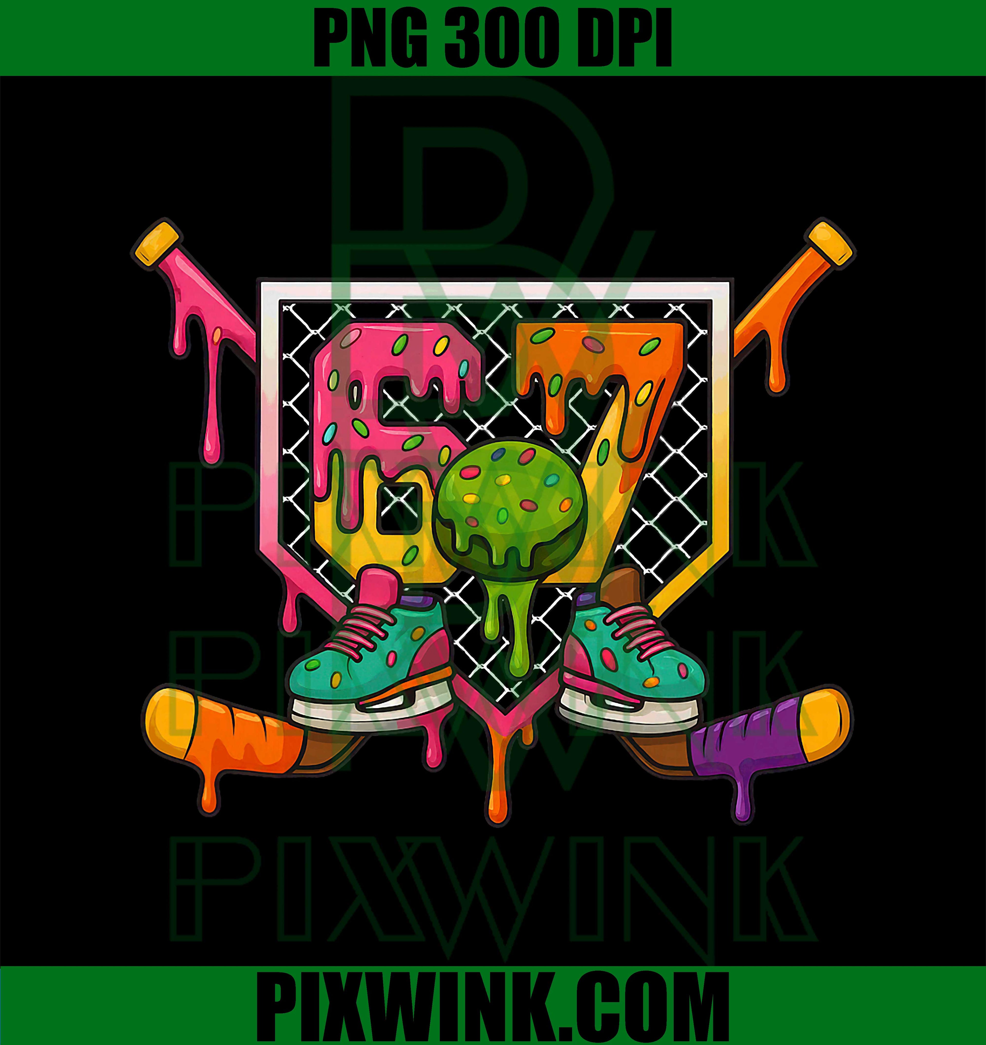 Ice Cream Drip 67 Player Six Seven Meme Birthday Ice Hockey PNG