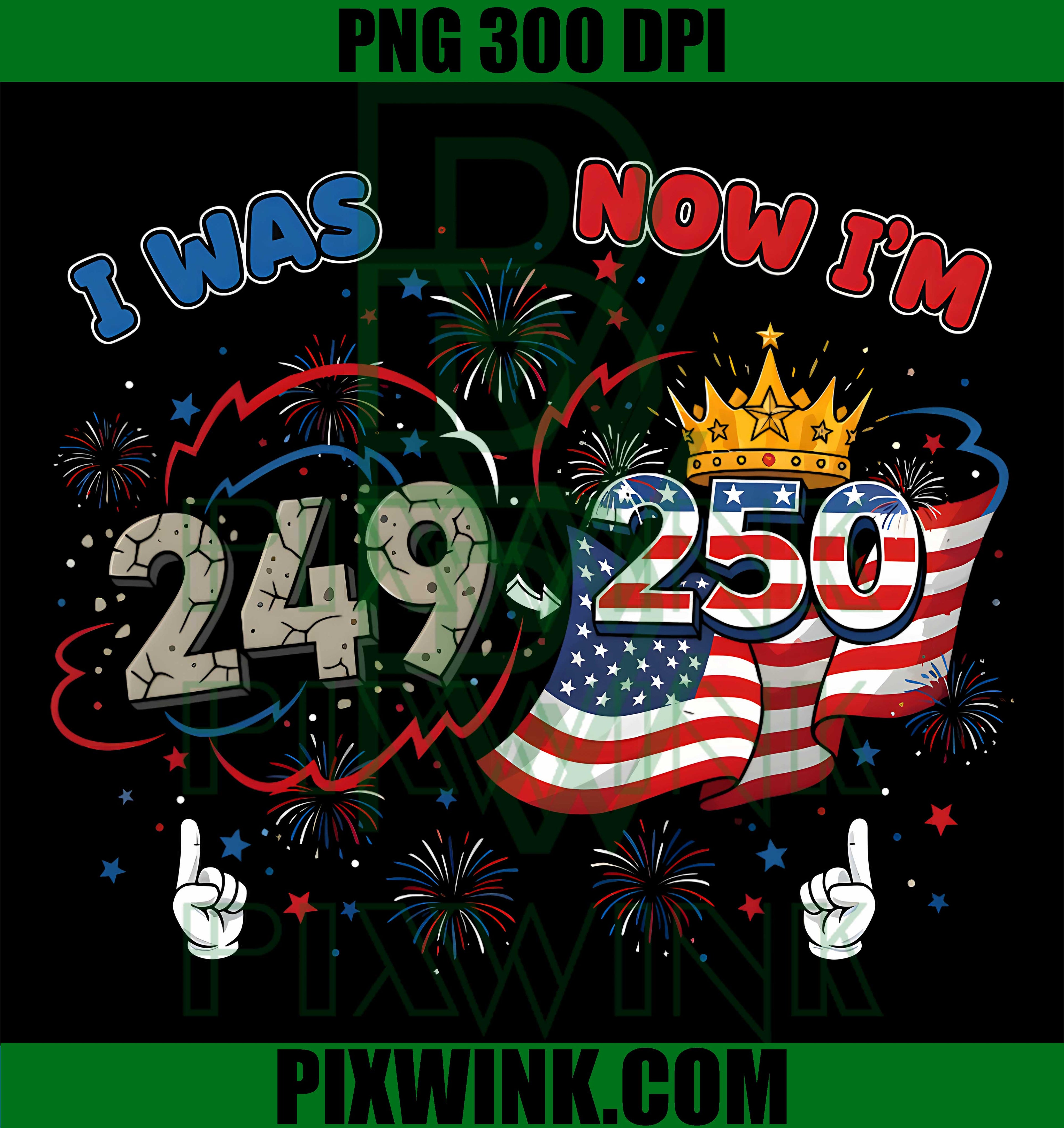 America 250th Anniversary PNG, 1776 2026 4th of July PNG, USA 250th PNG
