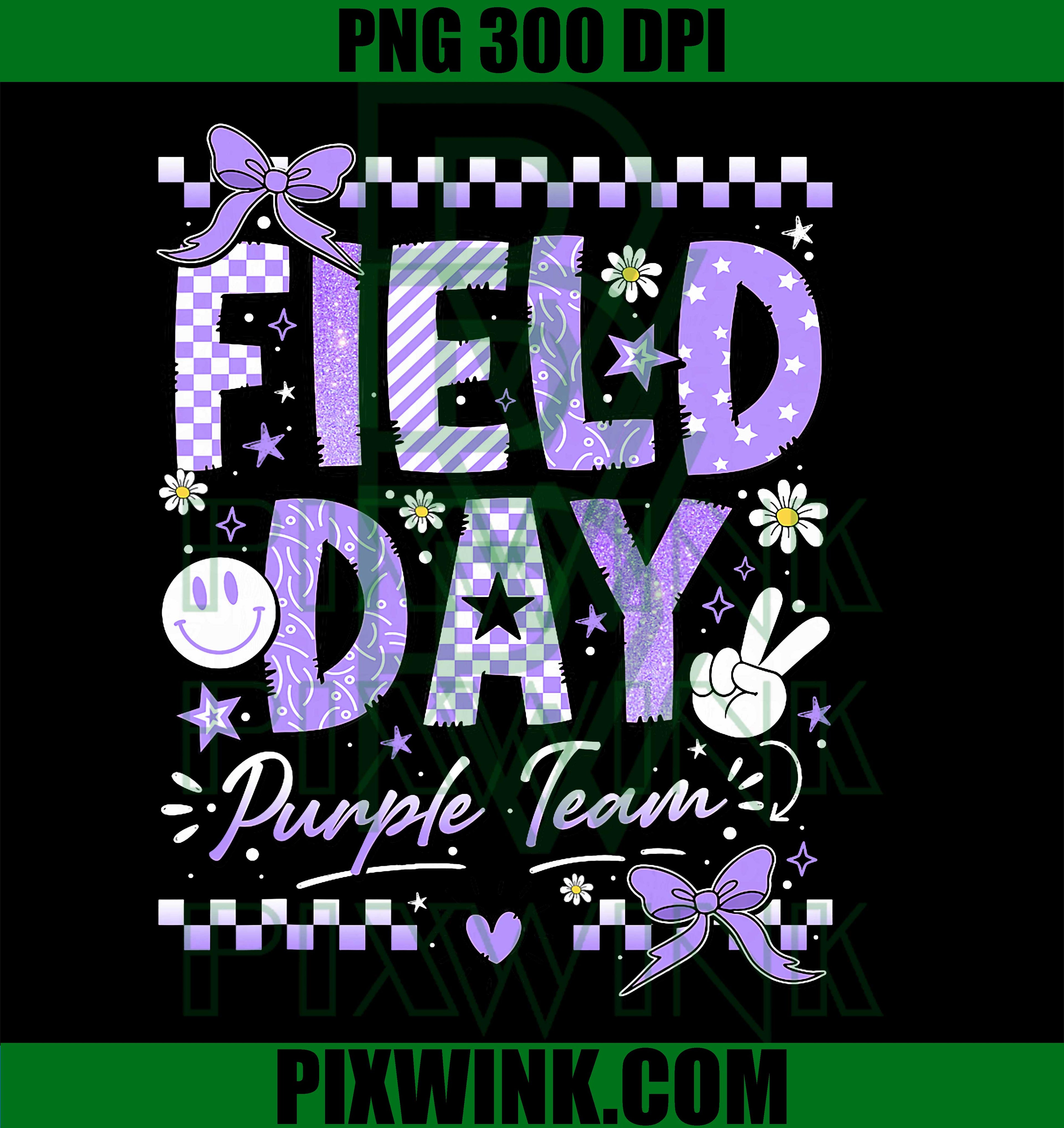 Purple Team Field Day PNG, Teacher Student School Trip PNG