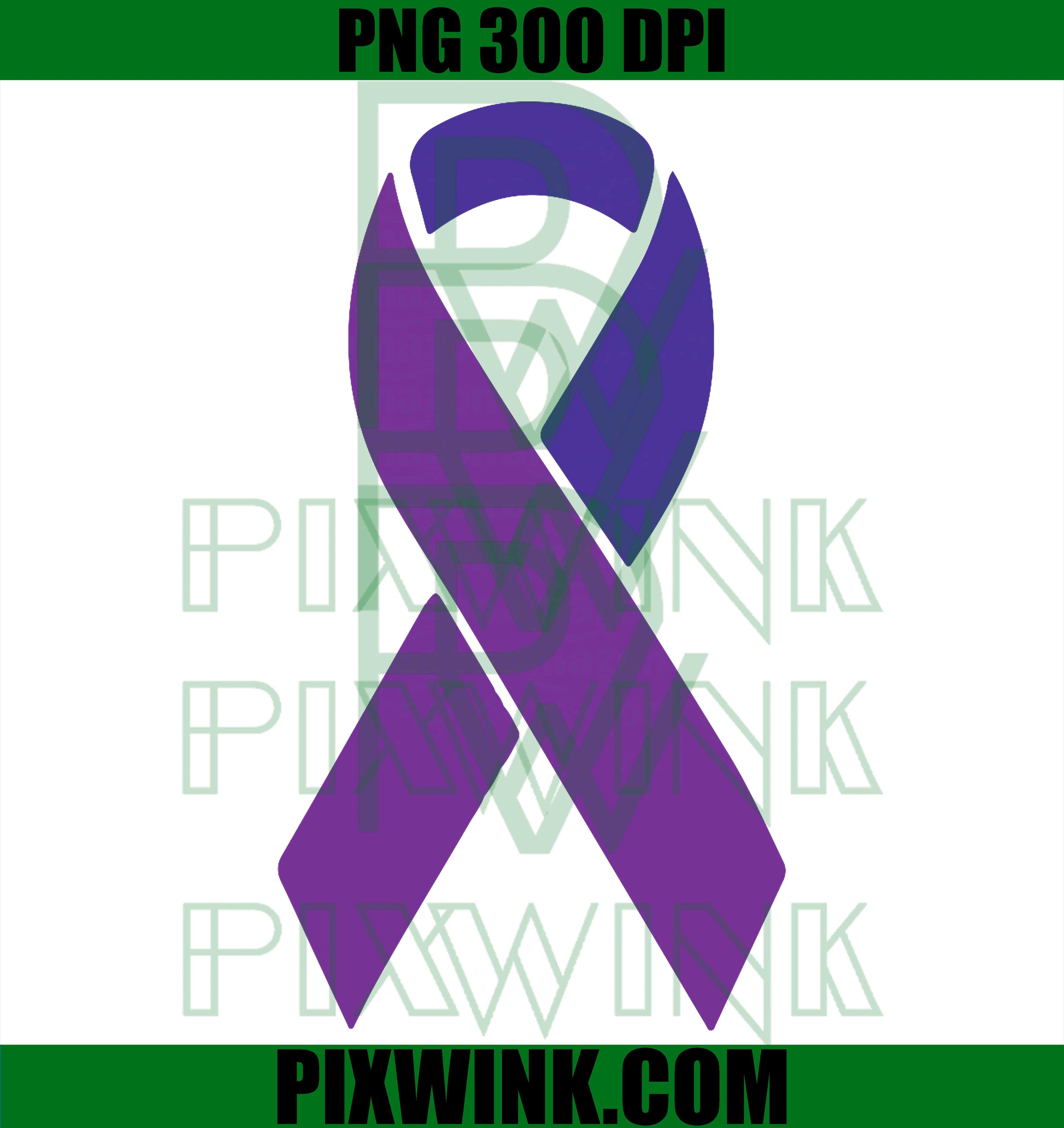 Lupus Awareness Purple Ribbon PNG, Support Family Comfort Colors Design PNG