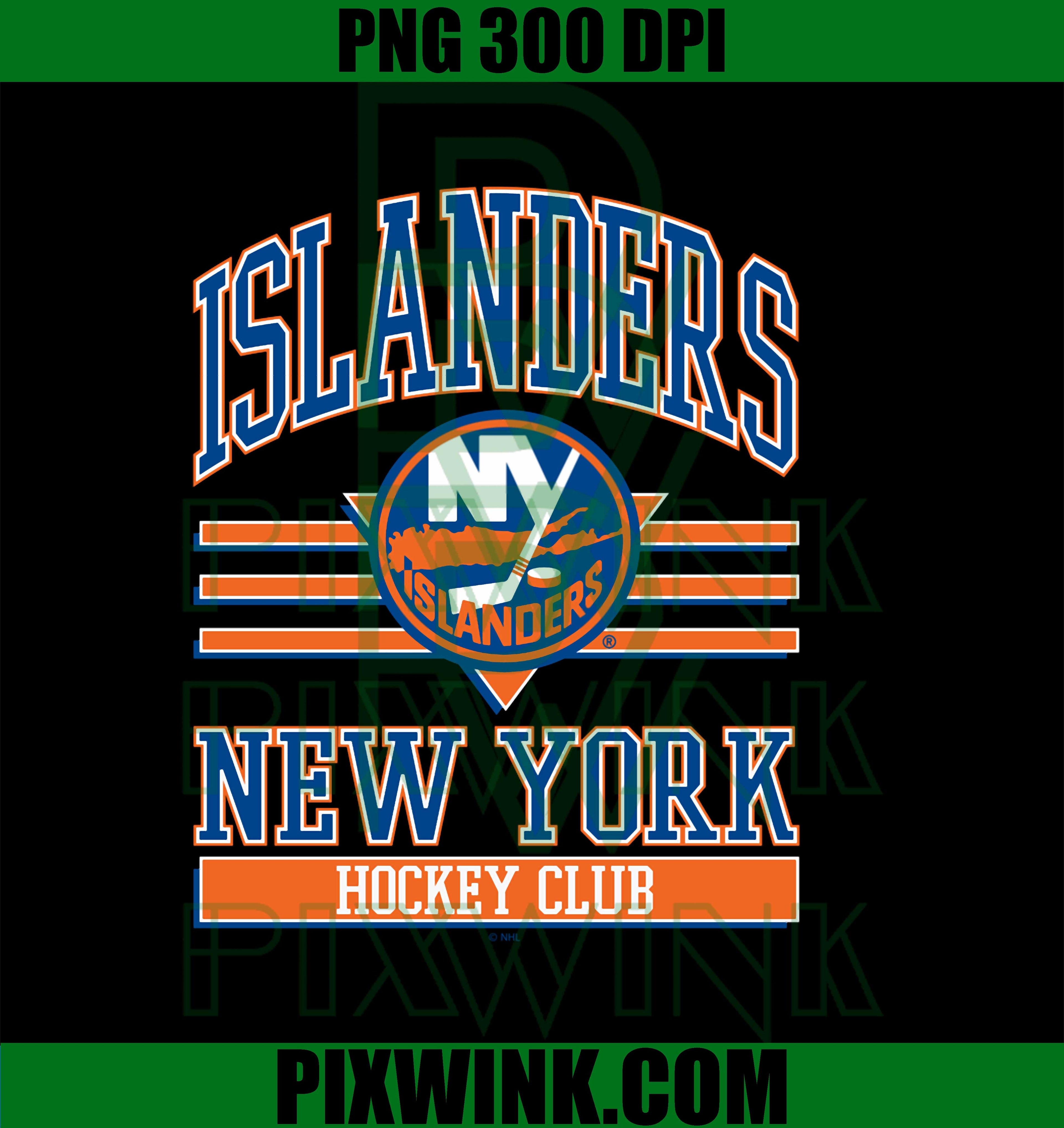 New York Islanders Hockey Club Gray PNG