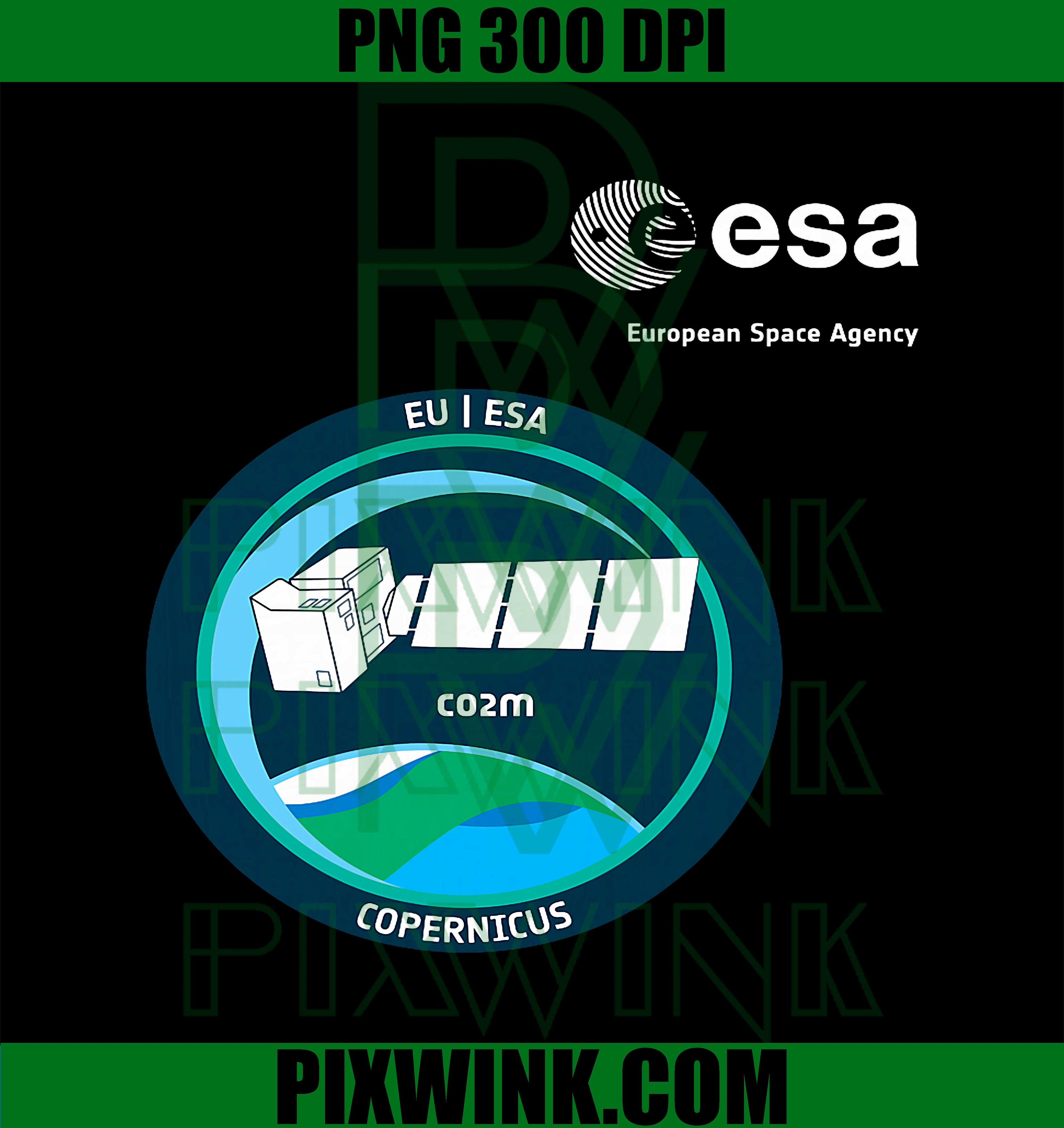 ESA European Space Agency Mission CO2M PNG