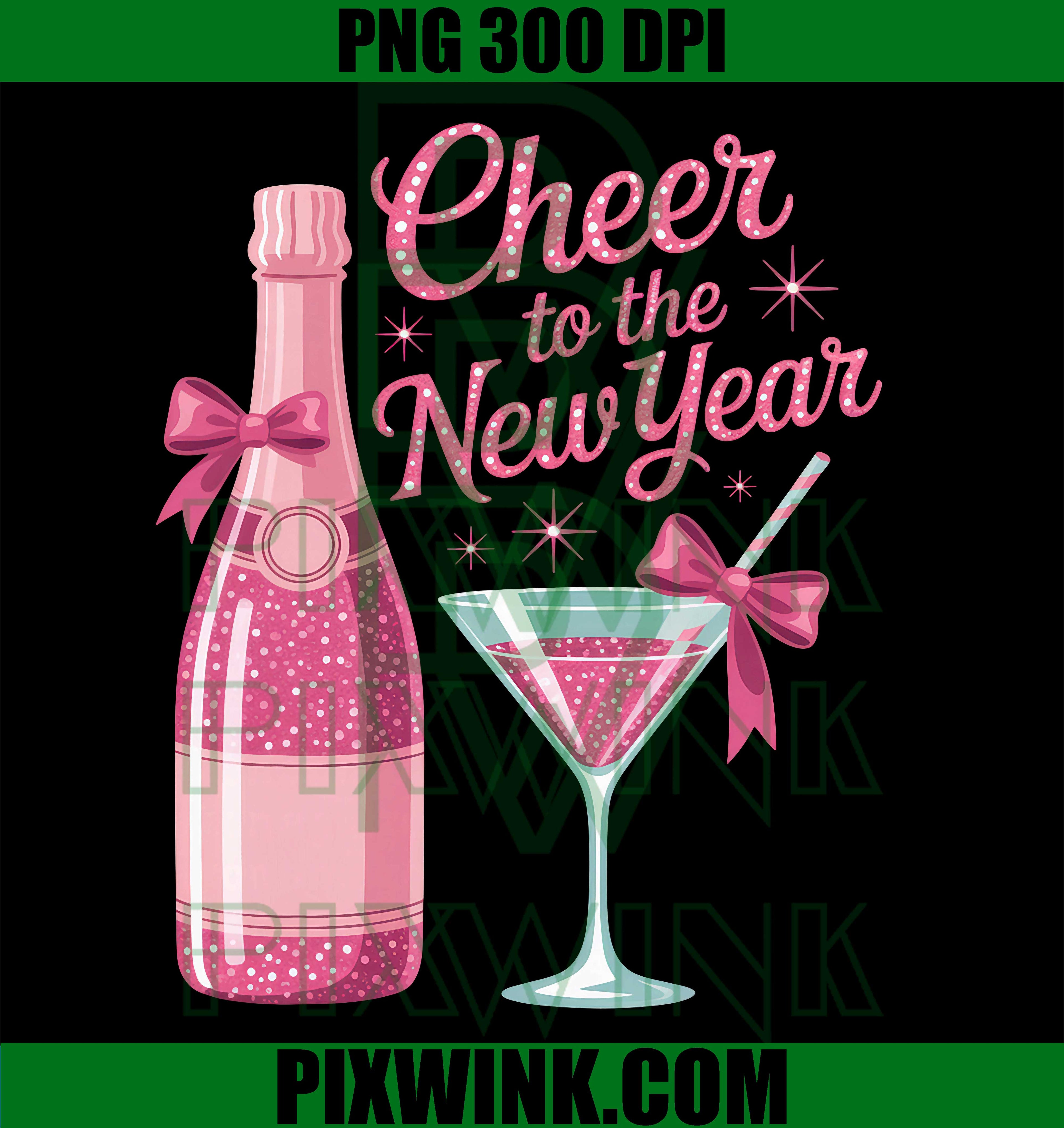 Cheer to The New Year PNG, Fun Celebrations Party Vibe PNG