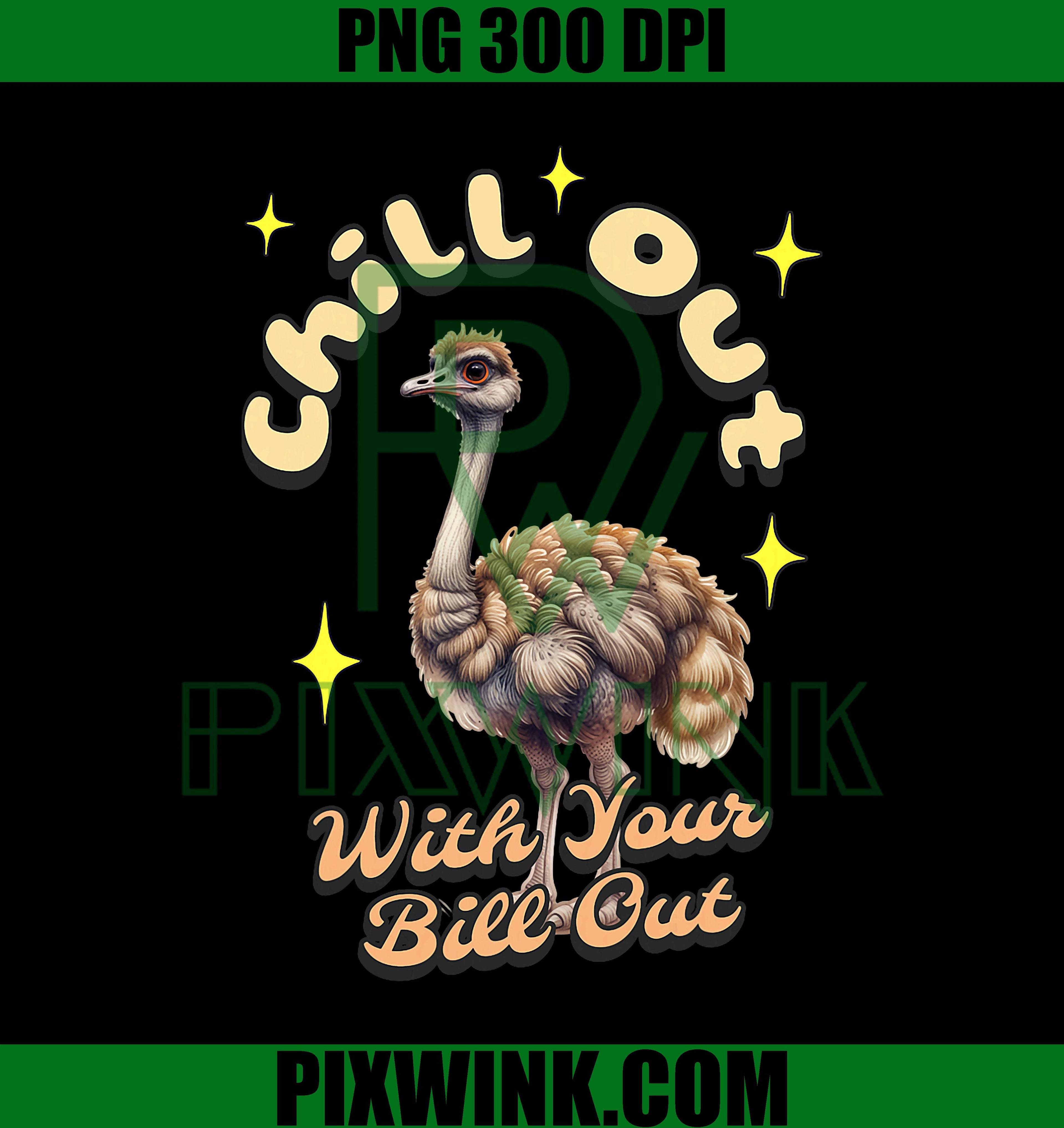 Chill Out Ostrich PNG