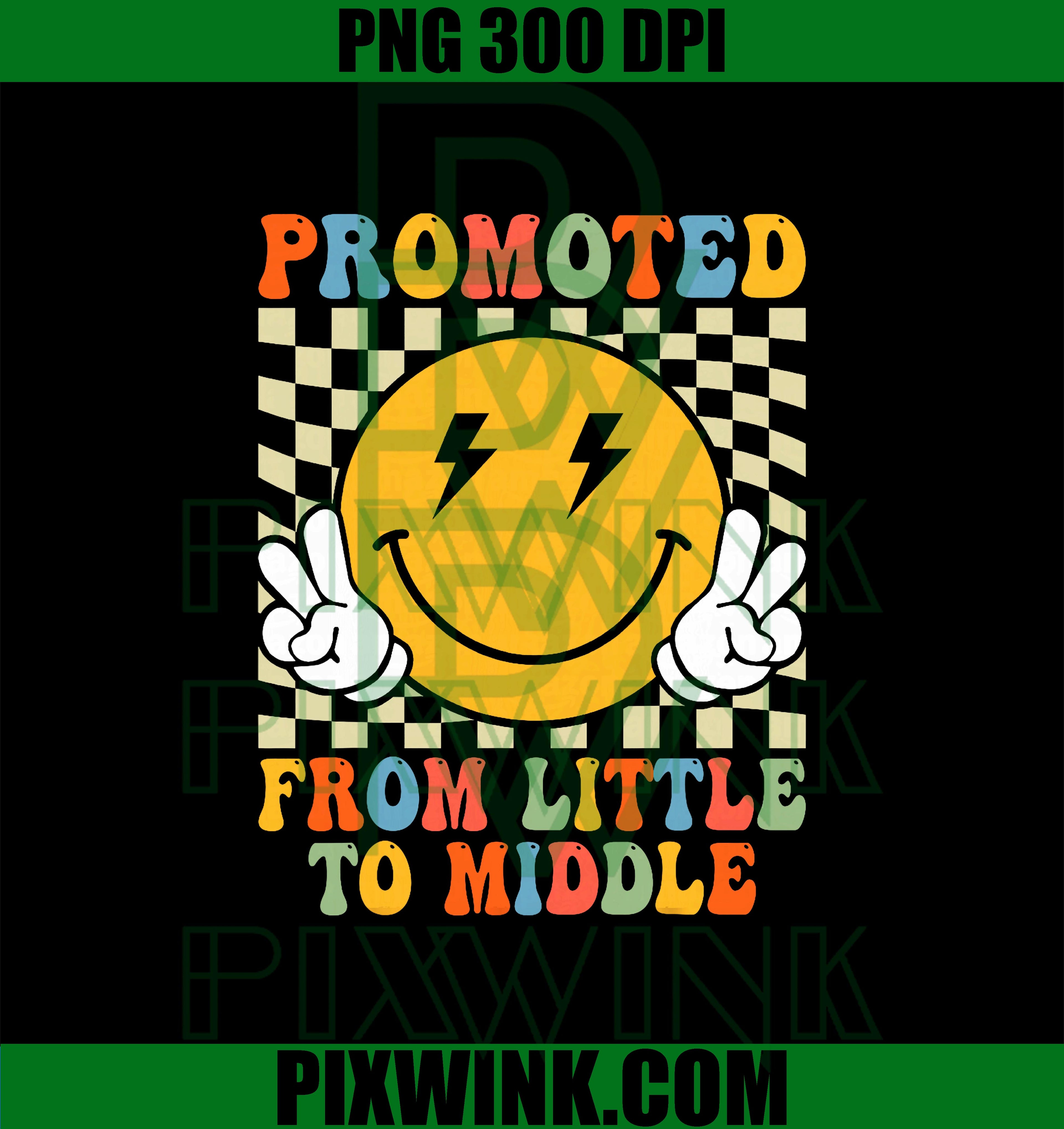 Promoted to Middle Brother Sister Toddler Baby Announcemen PNG