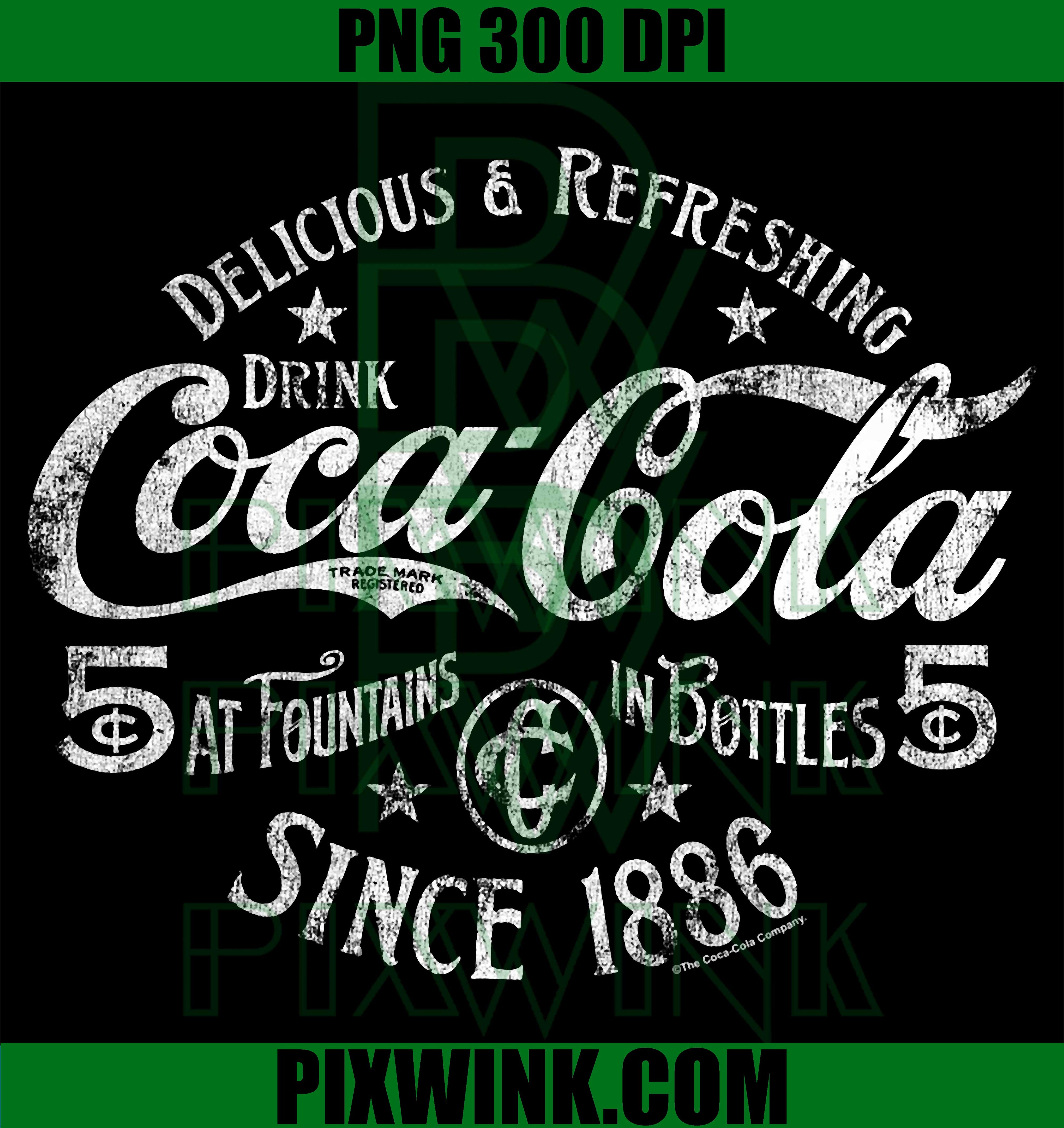 Coca Cola Delicious Refreshing PNG, Distressed Sale Sign Logo PNG