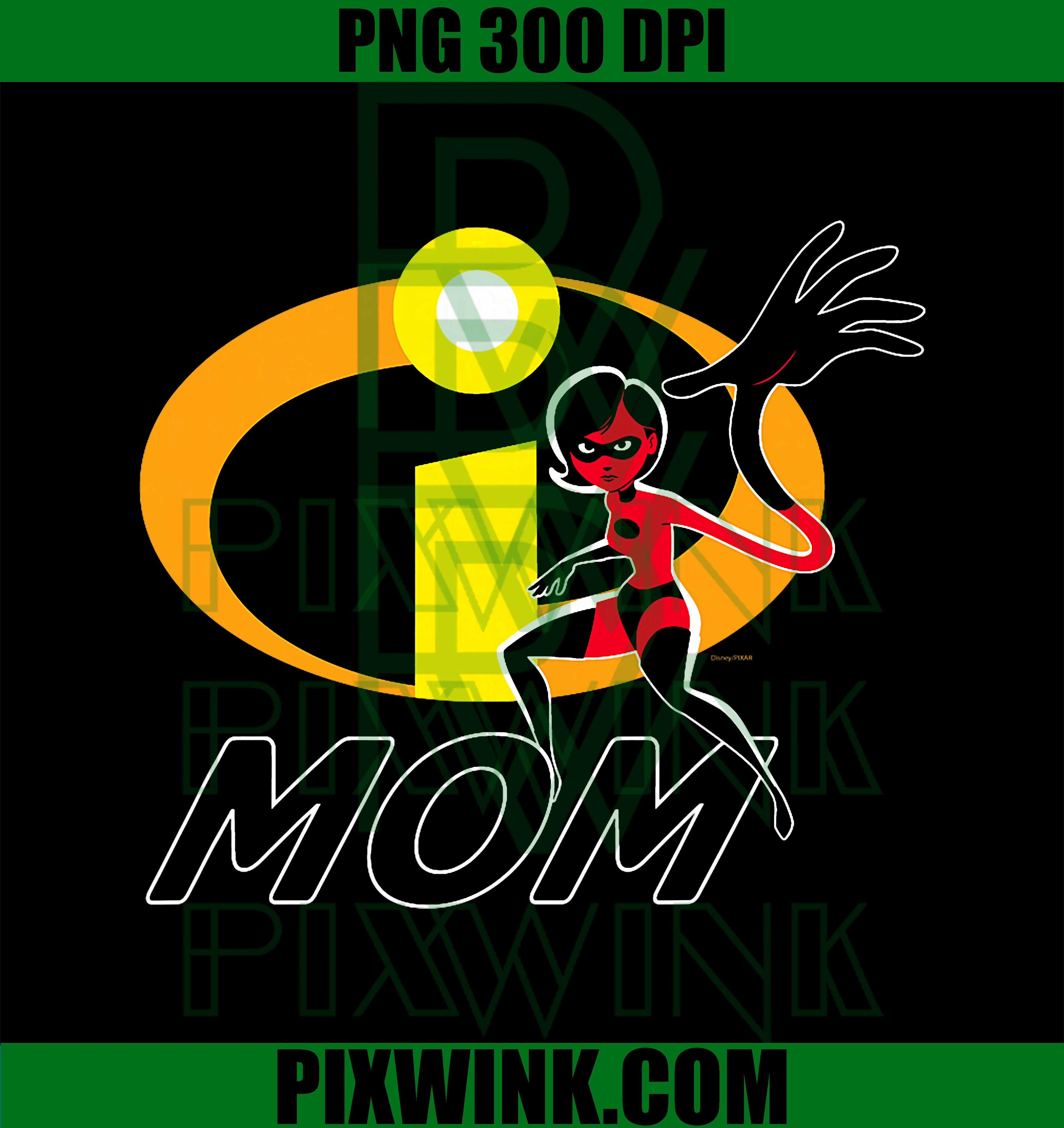 Disney and Pixar’s The Incredibles Elastigirl Mom Family PNG