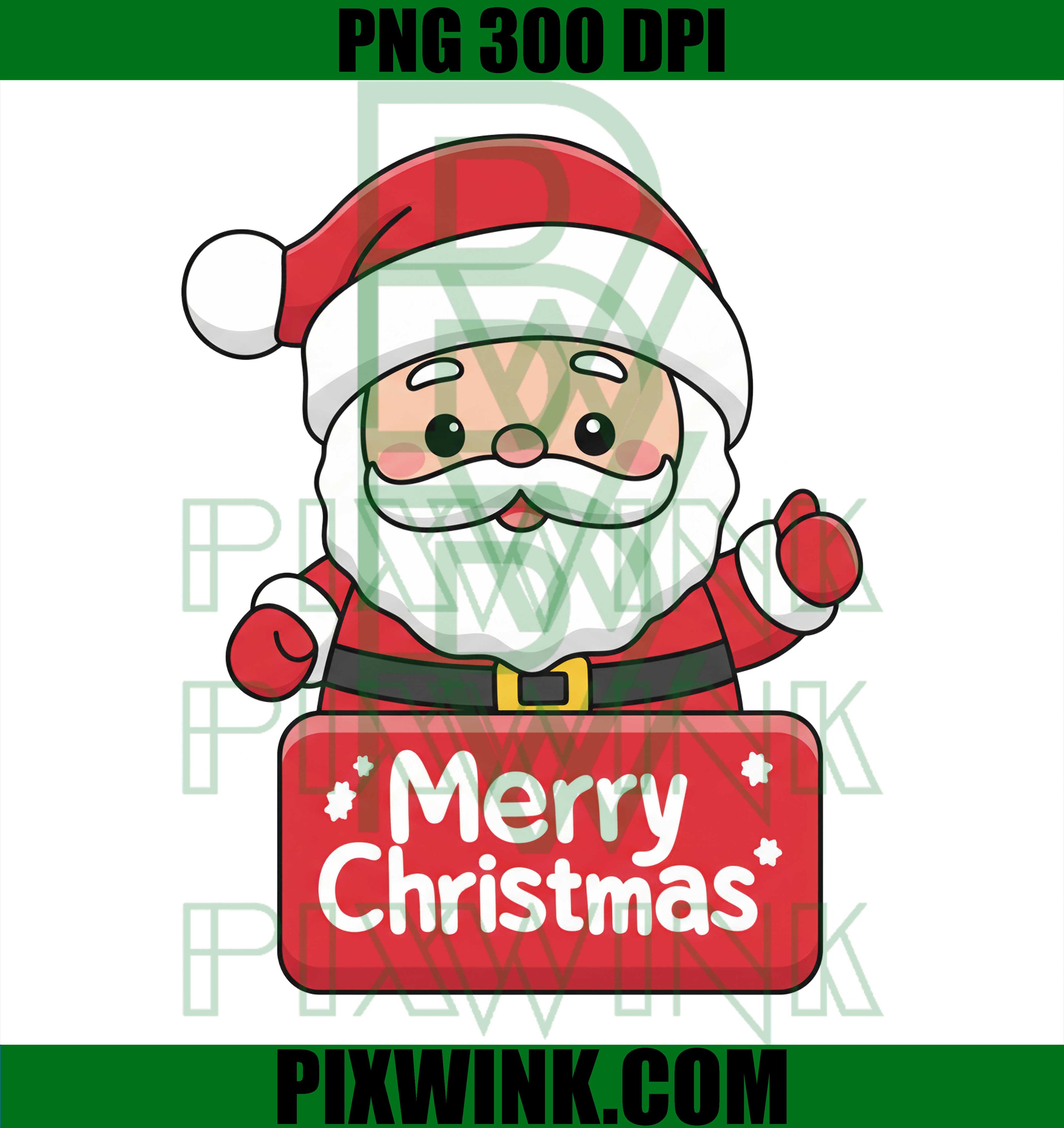  Cute Santa PNG, Santa Claus Christmas PNG