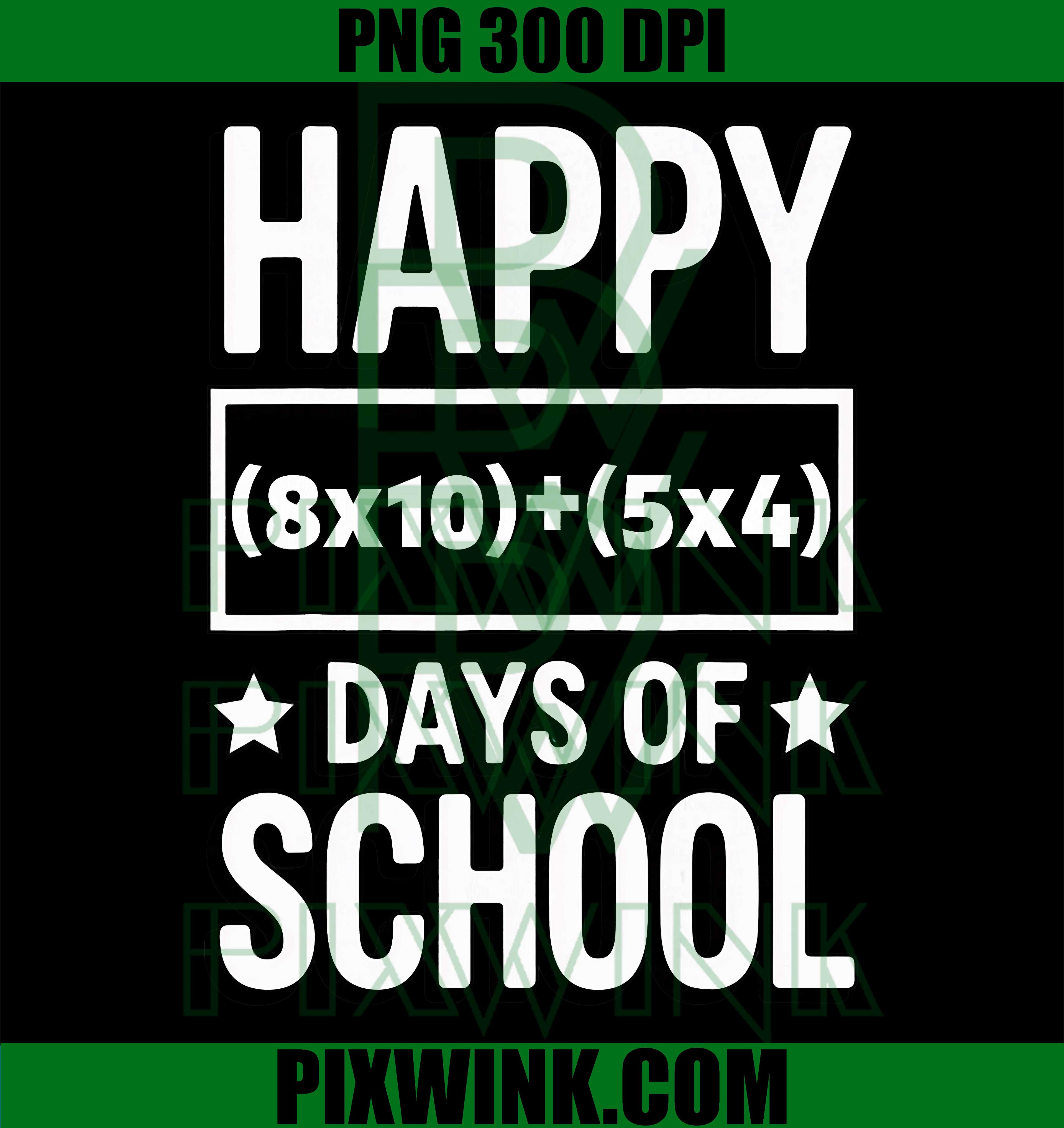 Funny 100th Day of School, Addition Subtraction Apparel PNG