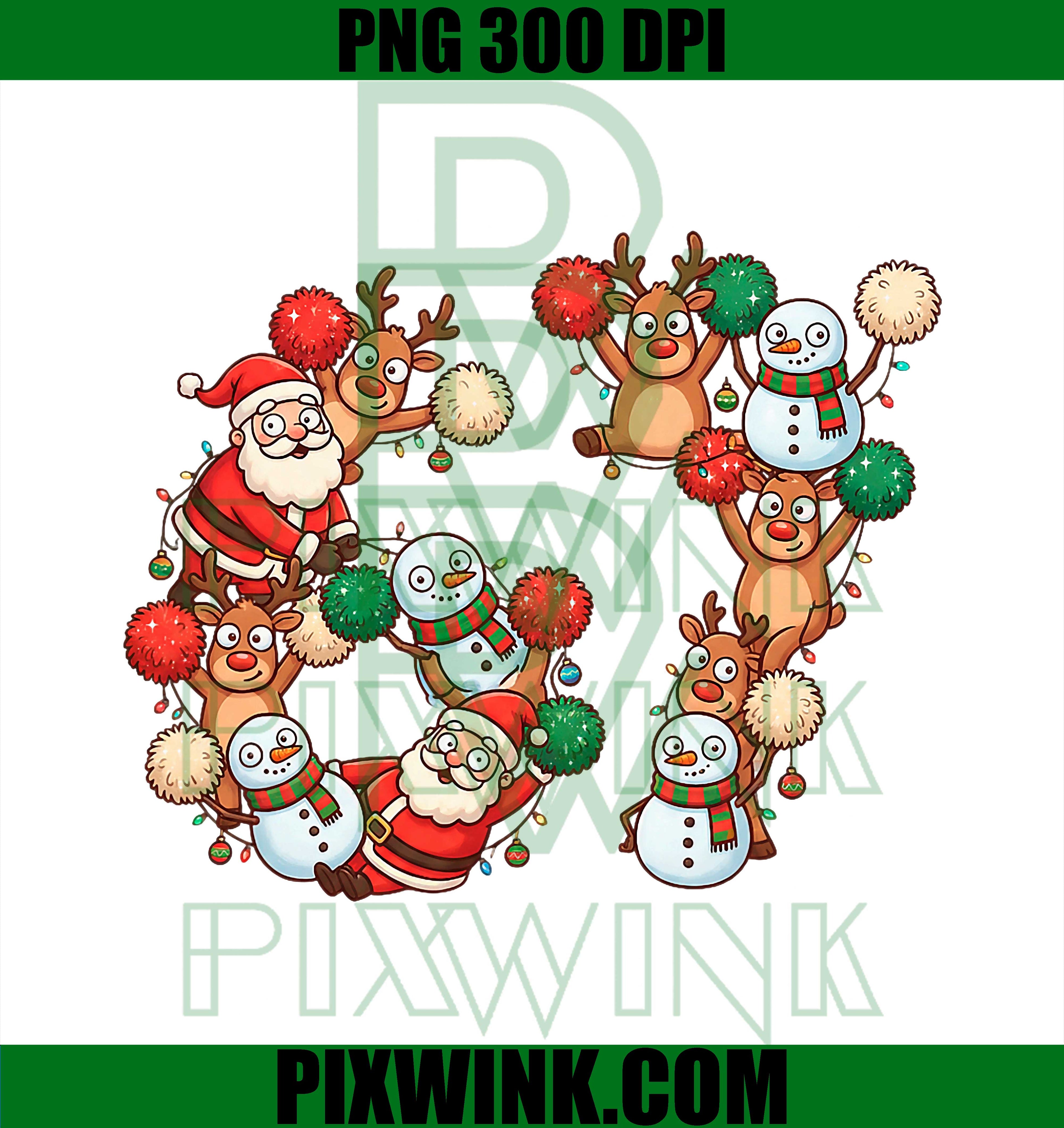 67 Decorative Christmas Number Design PNG